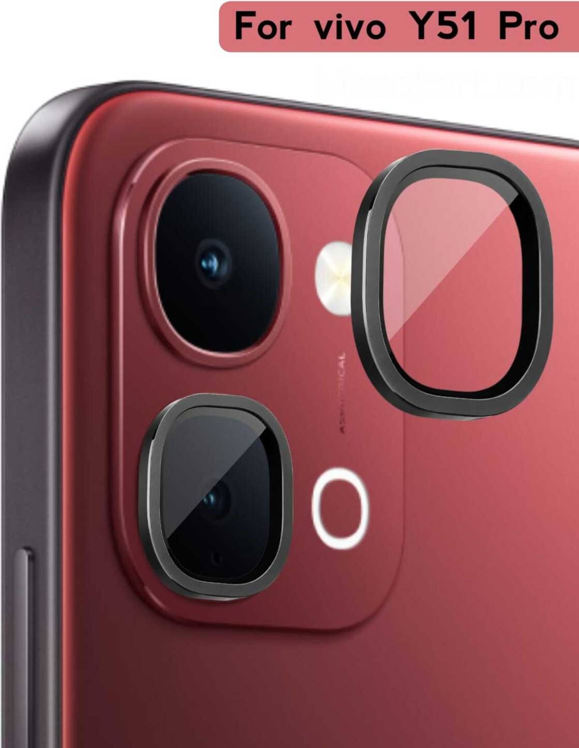 Mezokart.com Back Camera Lens Ring Guard Protector for vivo Y51 Pro 5G, vivo Y51 Pro