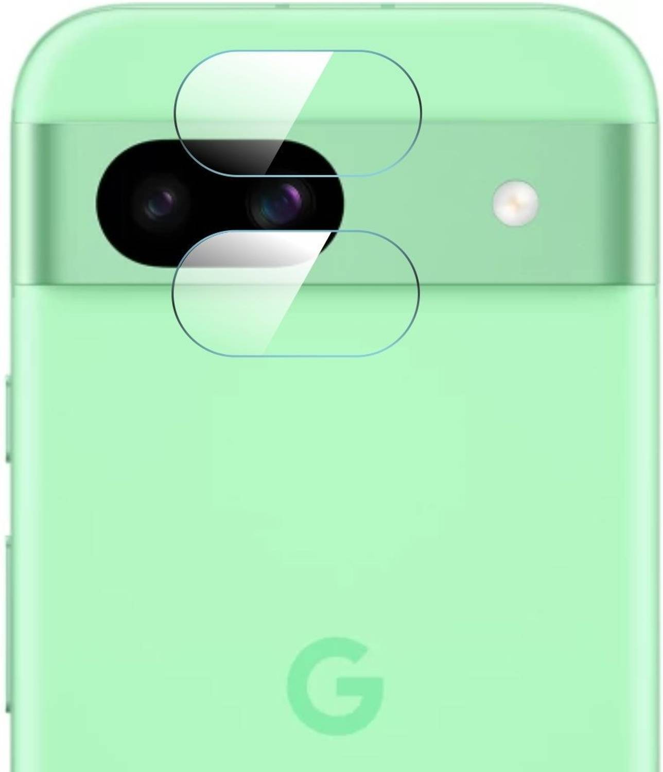 Litekart Back Camera Lens Glass Protector for Google Pixel 8A, With 9H Hardness, Anti-Shock, Air Bubble Free, Ultra HD