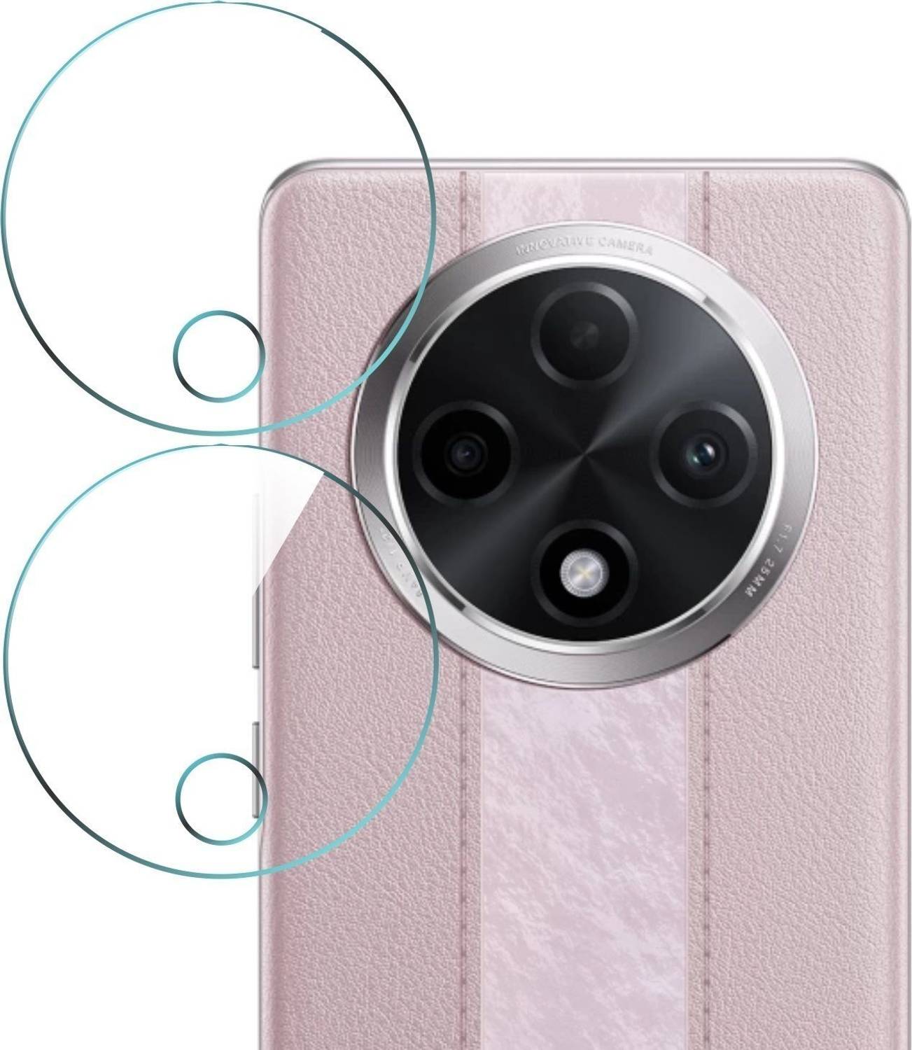 SHAKU Back Camera Lens Ring Guard Protector for Oppo F27 pro plu