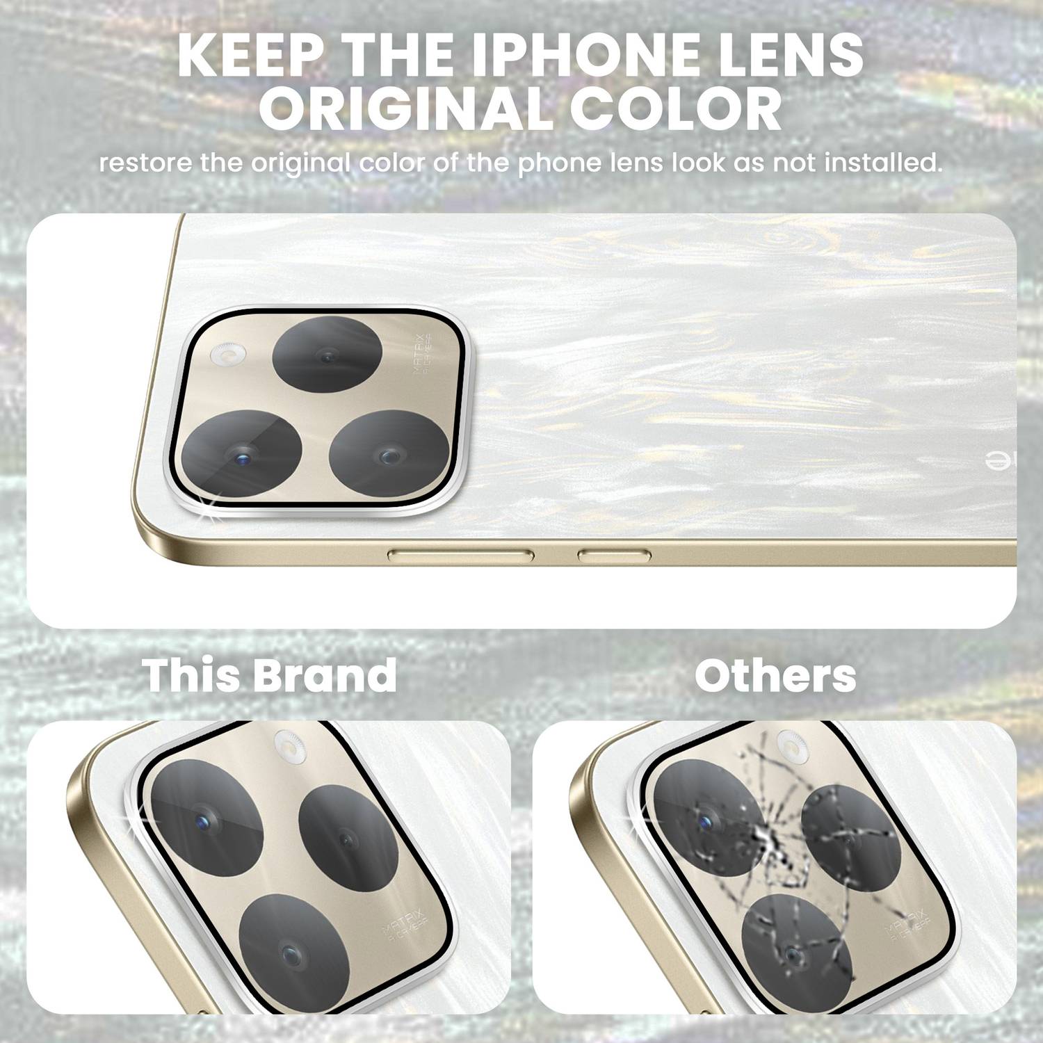 Gadget Glow Back Camera Lens Ring for Realme 15T 5G, Silver - Image 2