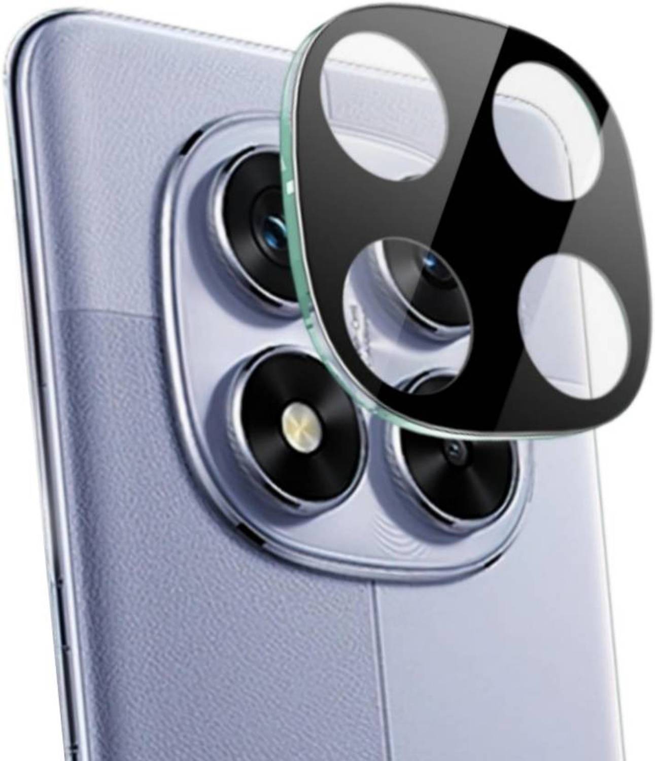 Mobeezy Back Camera Lens Glass Protector for Redmi Note 14 Pro 5G Glass Based Camera Guard For Redmi Note 14 Pro 5G (Glass)