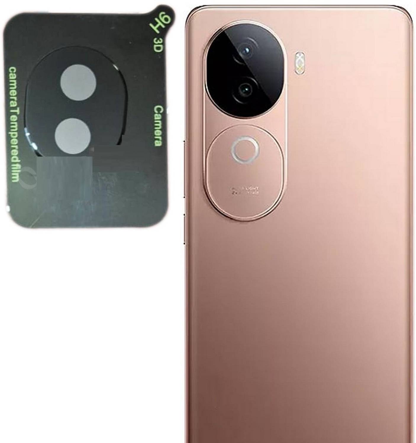 BRENZZ Back Camera Lens Glass Protector for Vivo V40e 5G, vivo V40e 5G
