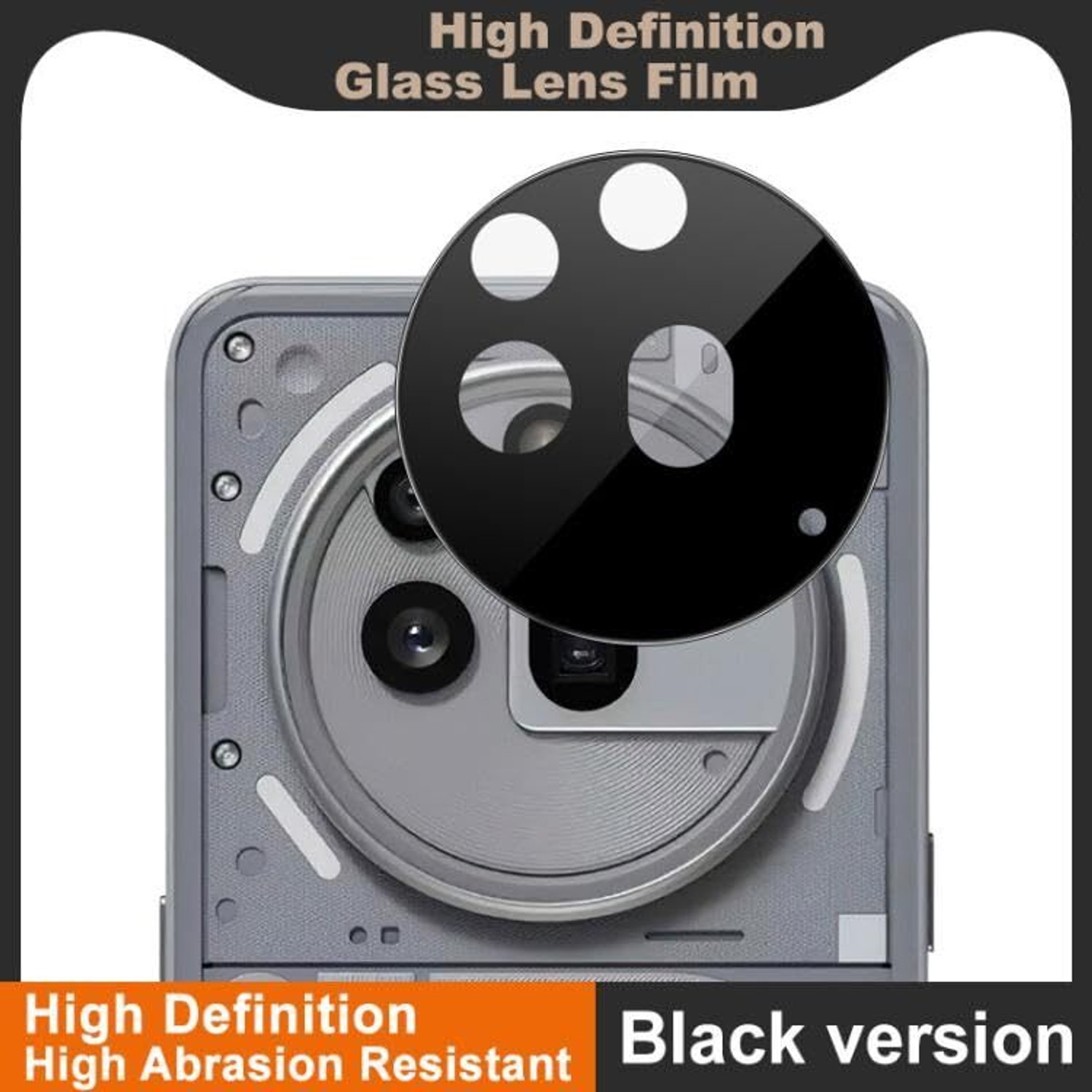 Image of Caseline Back Camera Lens Glass Protector for Nothing Phone 3a Pro, Nothing Phone (3a) Pro