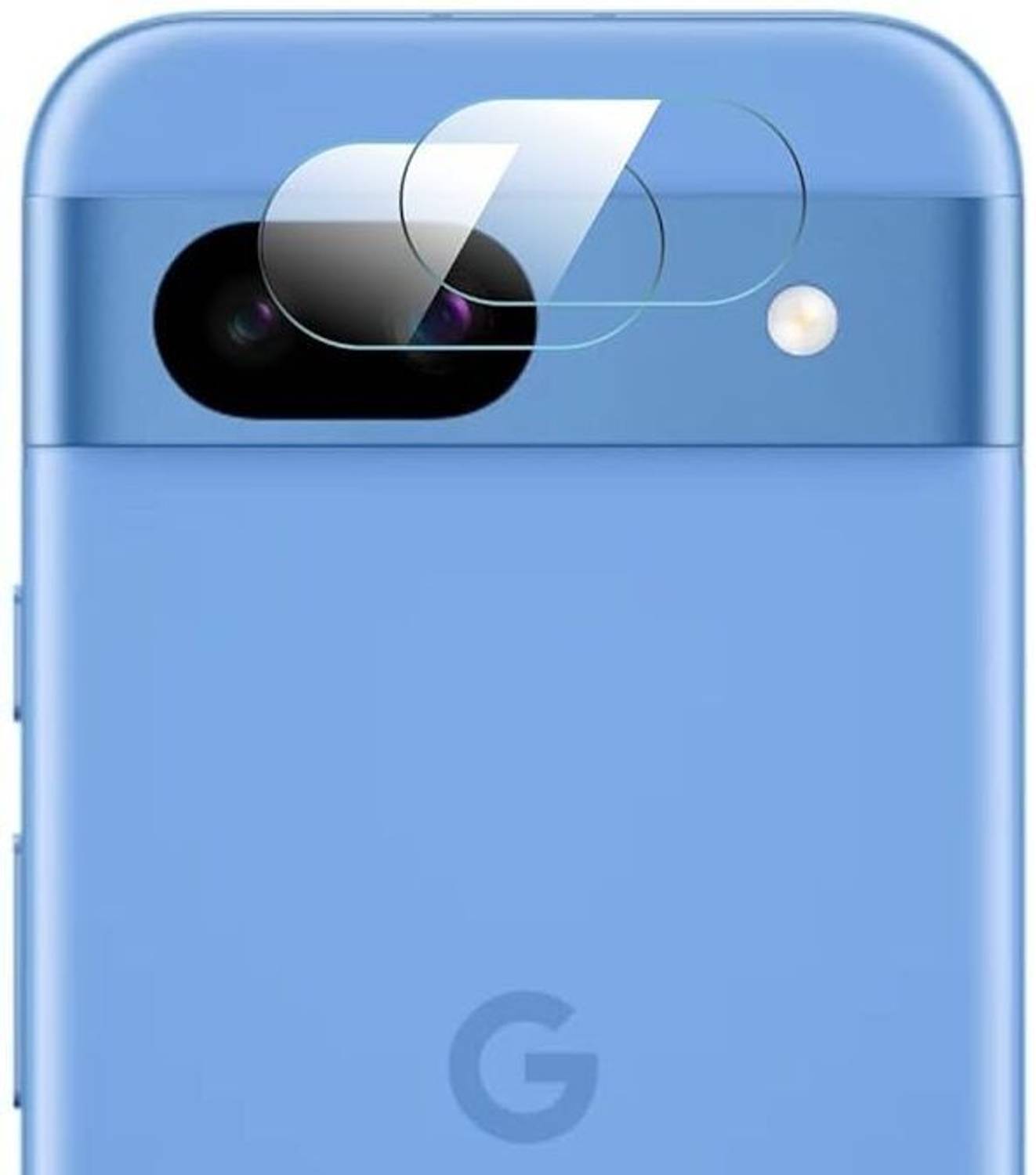 SHAKU Back Camera Lens Glass Protector for Google Pixel 8A (Pack