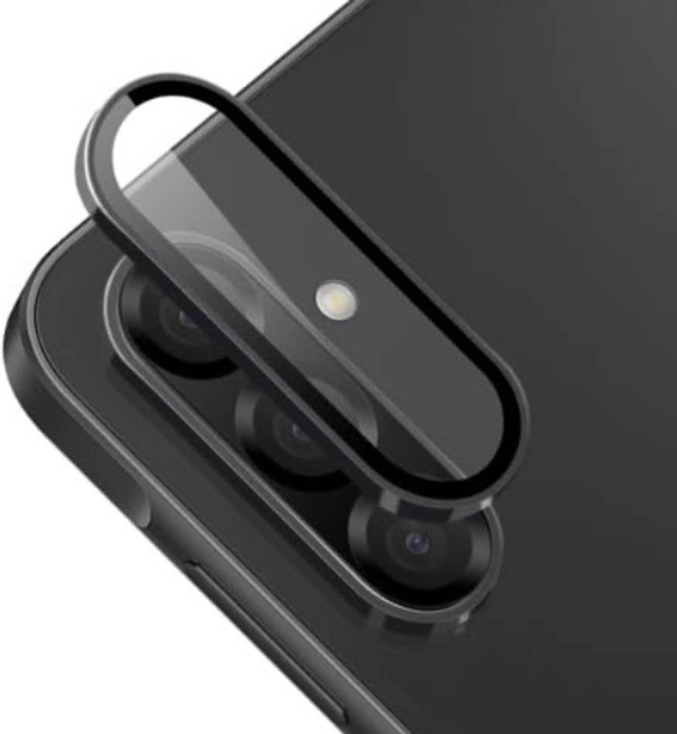 Astimi Back Camera Lens Ring Guard Protector for Samsung Galaxy A17 5G, Color - Black