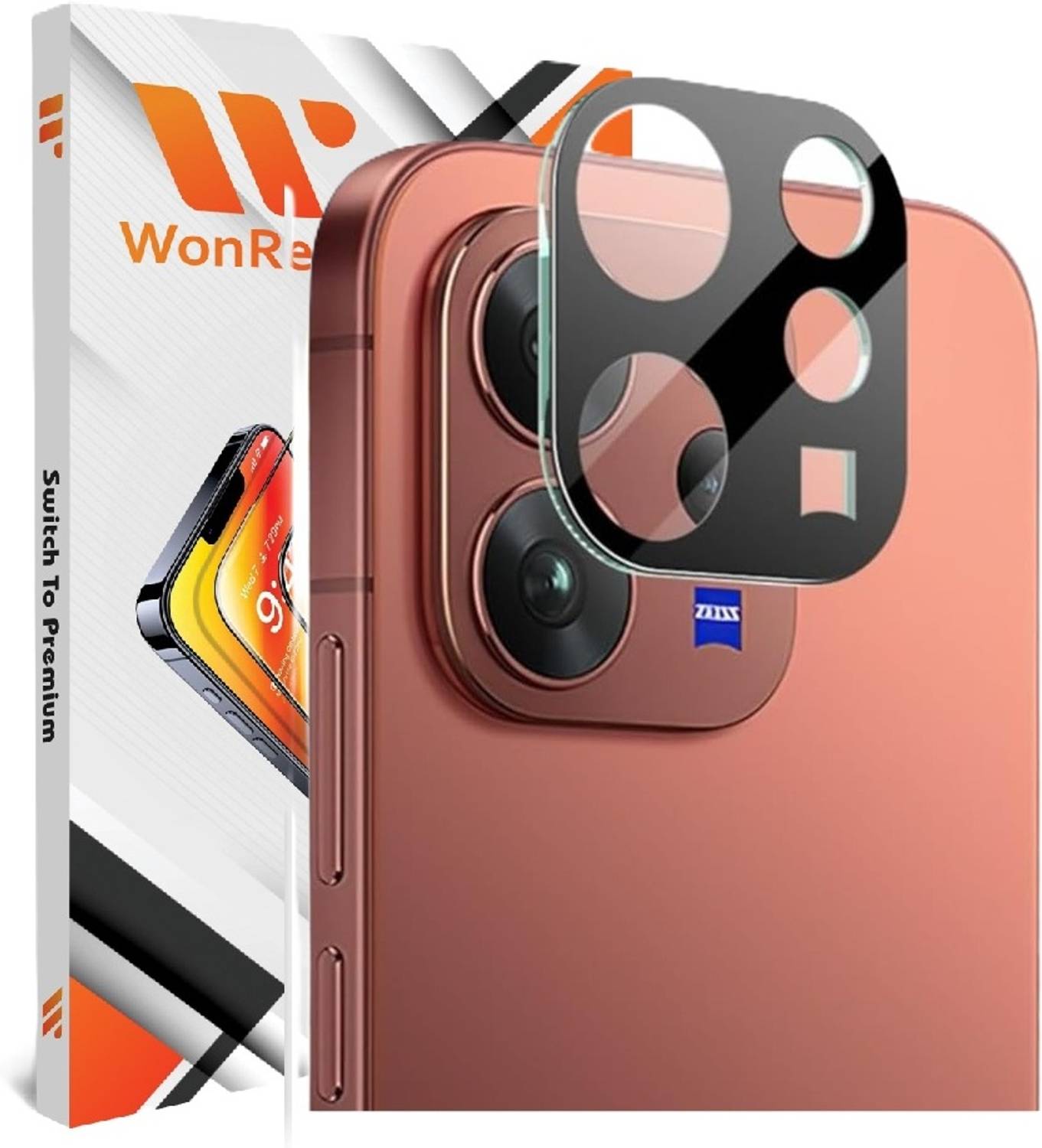 WonReza Back Camera Lens Glass Protector for Vivo V70, Vivo V70 Elite 5G Camera