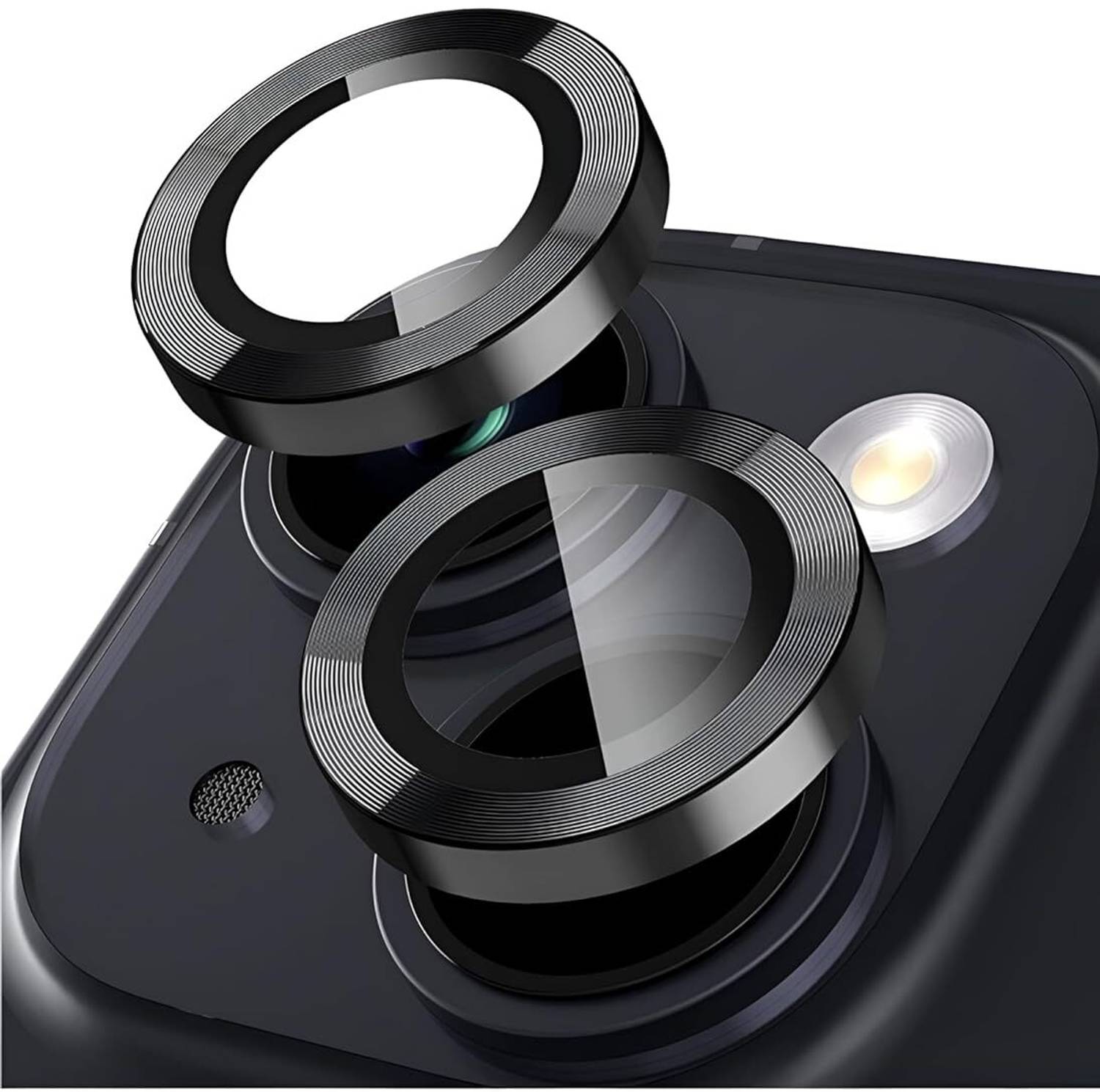 Bulkwala Back Camera Lens Ring Guard Protector for Premium iPhone Camera Lens Protectors for iPhone 13/13 mini