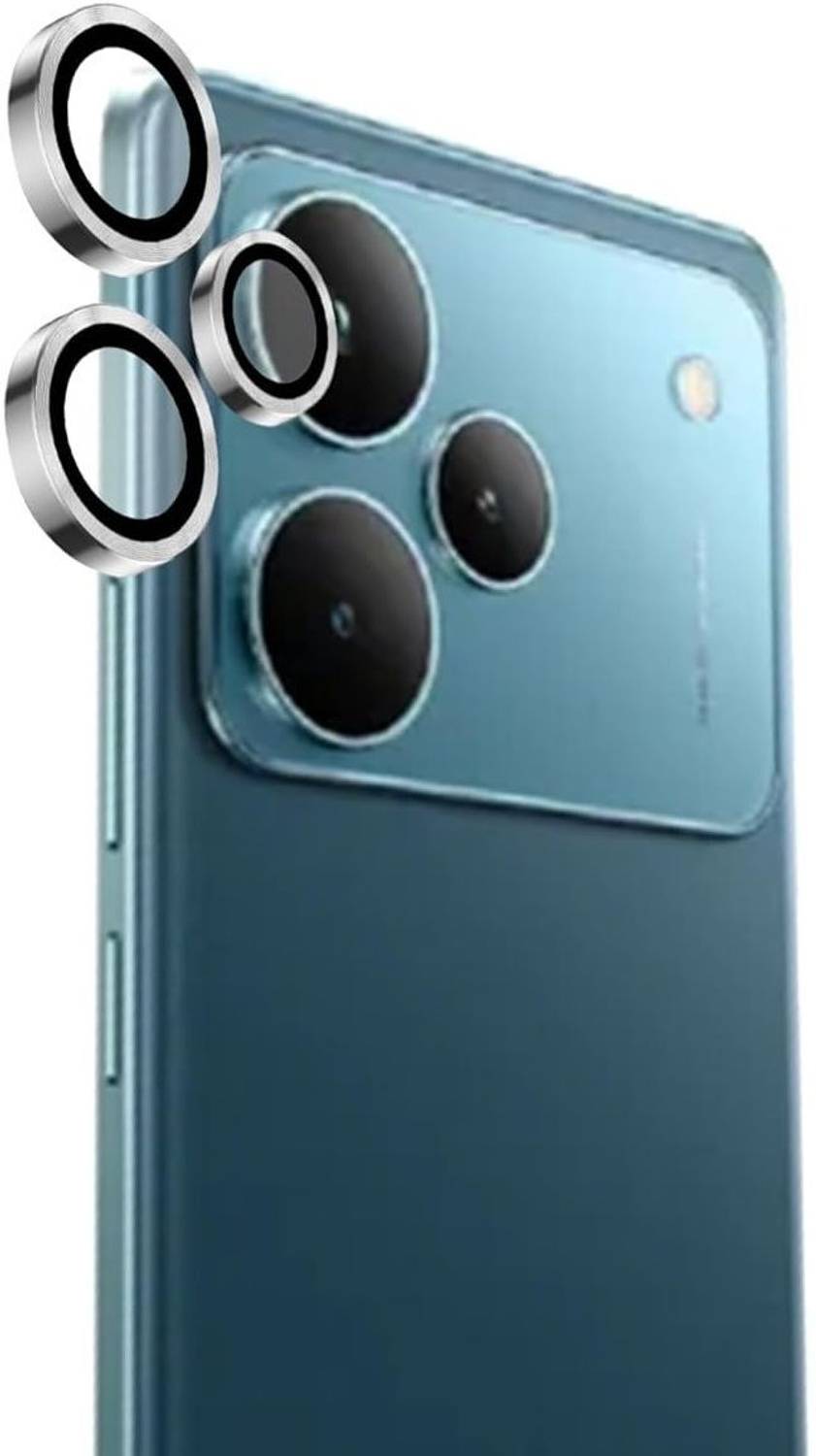 DC Deal Clues Back Camera Lens Glass Protector, Camera Lens Ring Guard Protector for Realme P4 Pro 5G, Realme P4 Pro