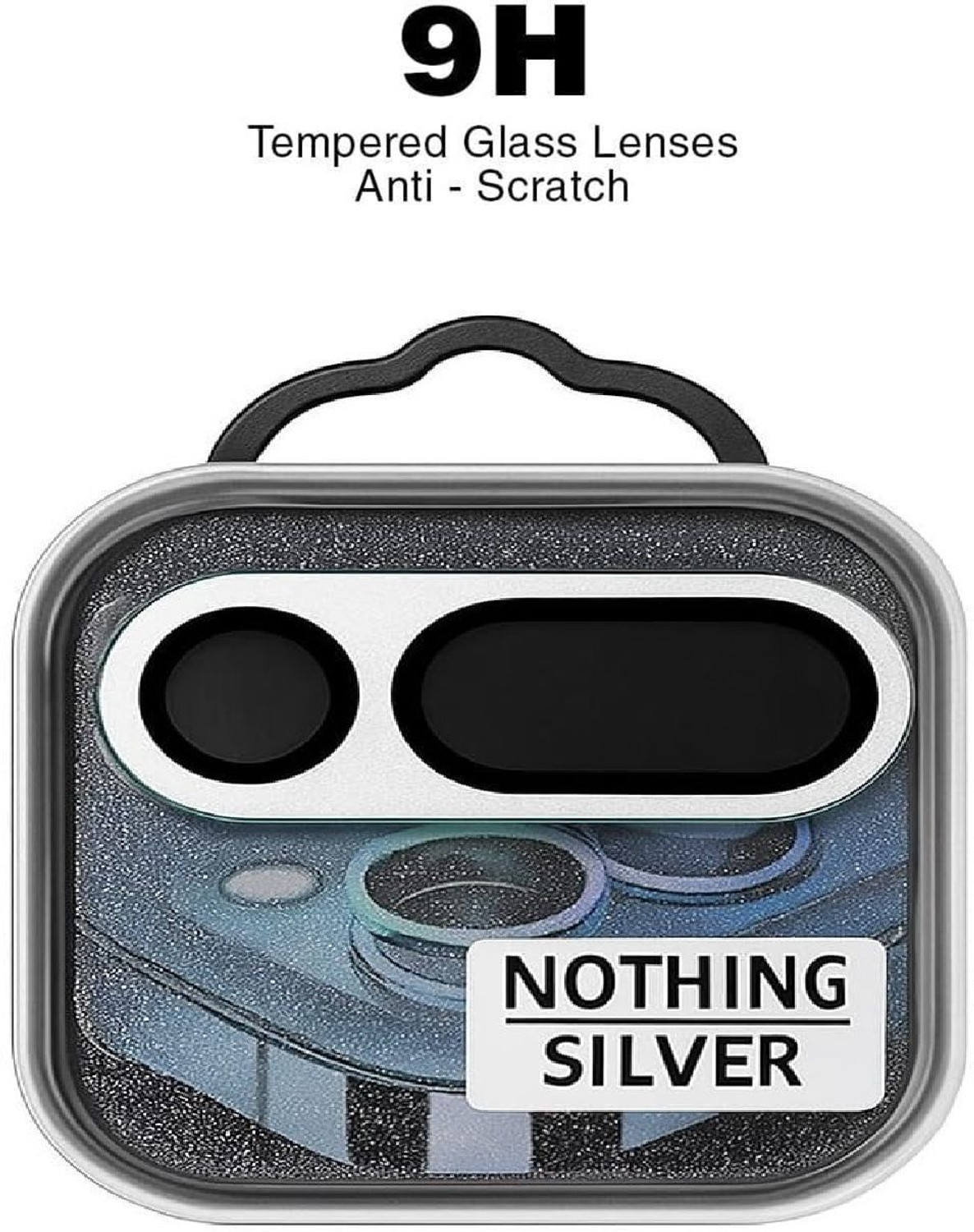 Image of Zyxo Back Camera Lens Glass Protector, Camera Lens Ring Guard Protector for Nothing Phone (4a), Nothing Phone 4a (Pack of: 1)