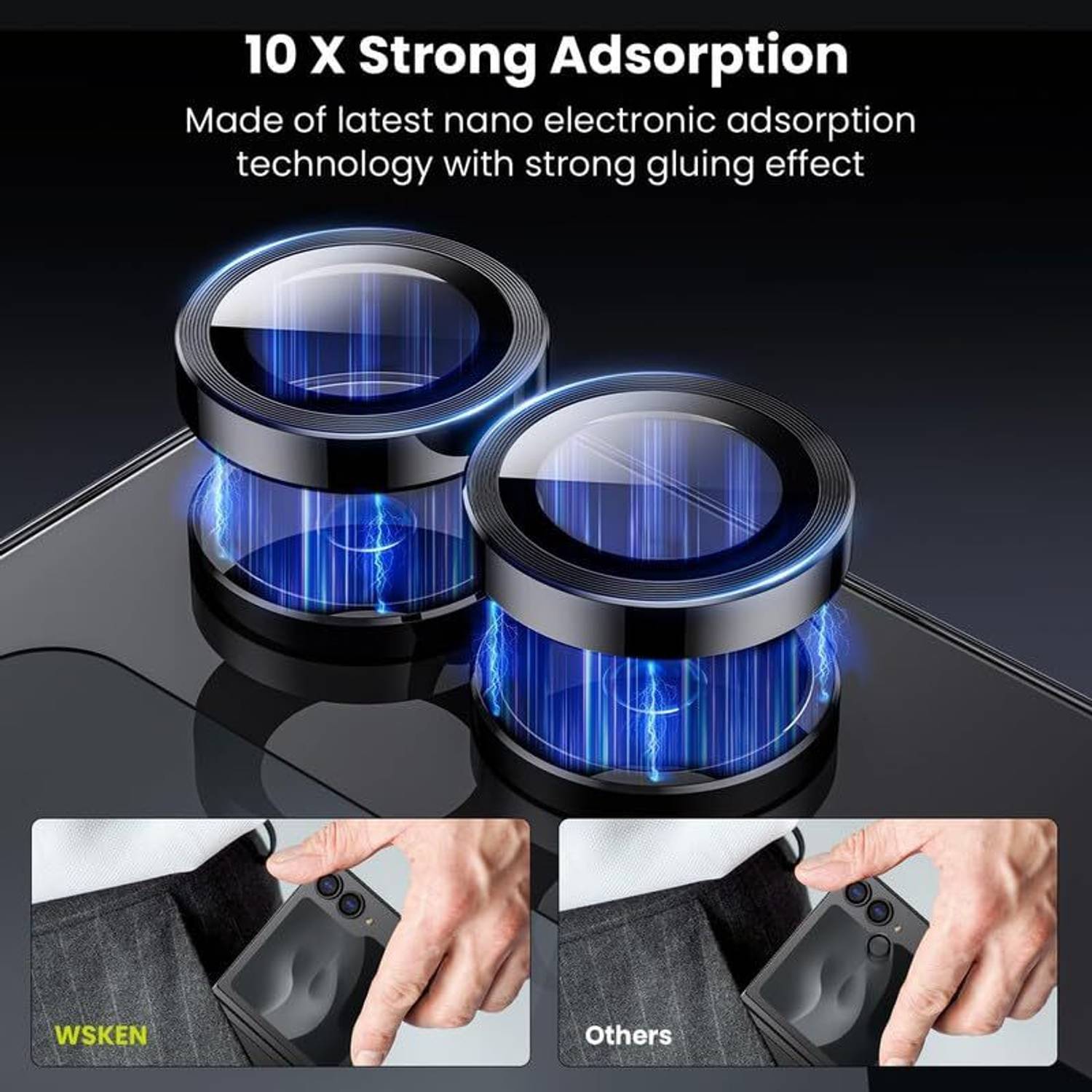 VALKAR Camera Lens Protector for OPPO Reno 16 5G Pack of 2 - Image 3