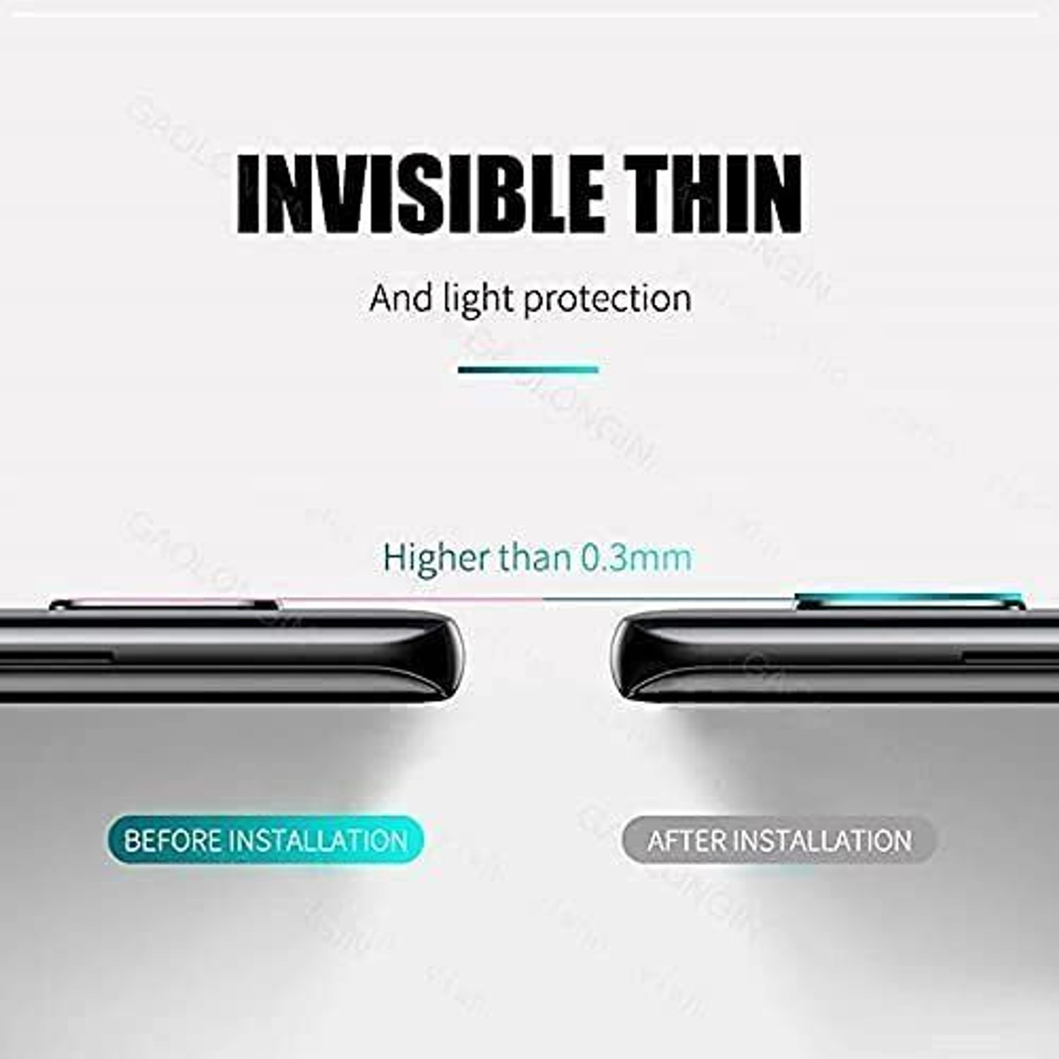 Image of SHAKU Back Camera Lens Glass Protector for Motorola Moto G96