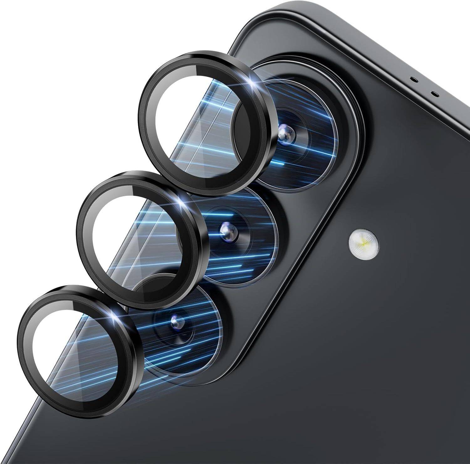 UNIKWORLD Back Camera Lens Ring Guard Protector for Samsung Galaxy A37