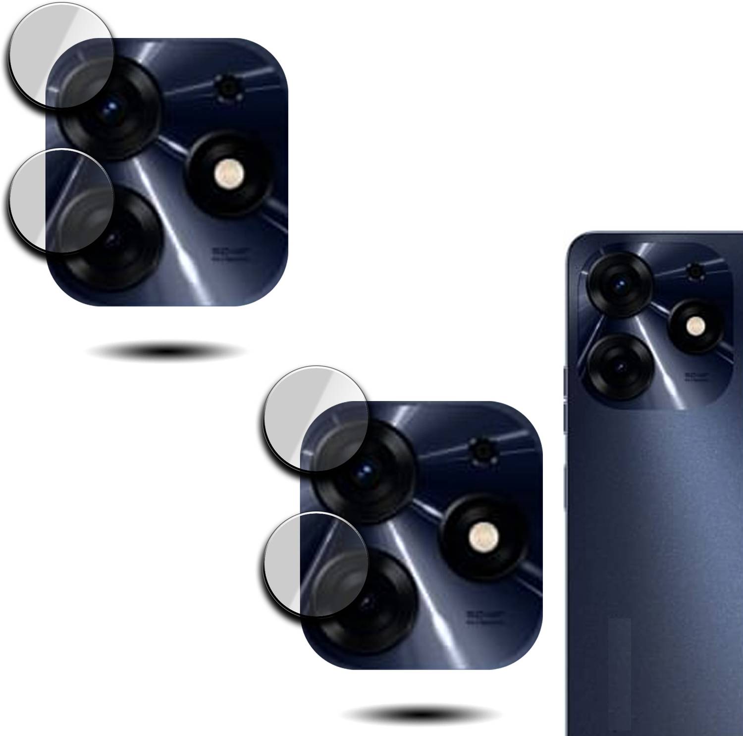 A-star Back Camera Lens Glass Protector for Tecno Spark 10 Pro