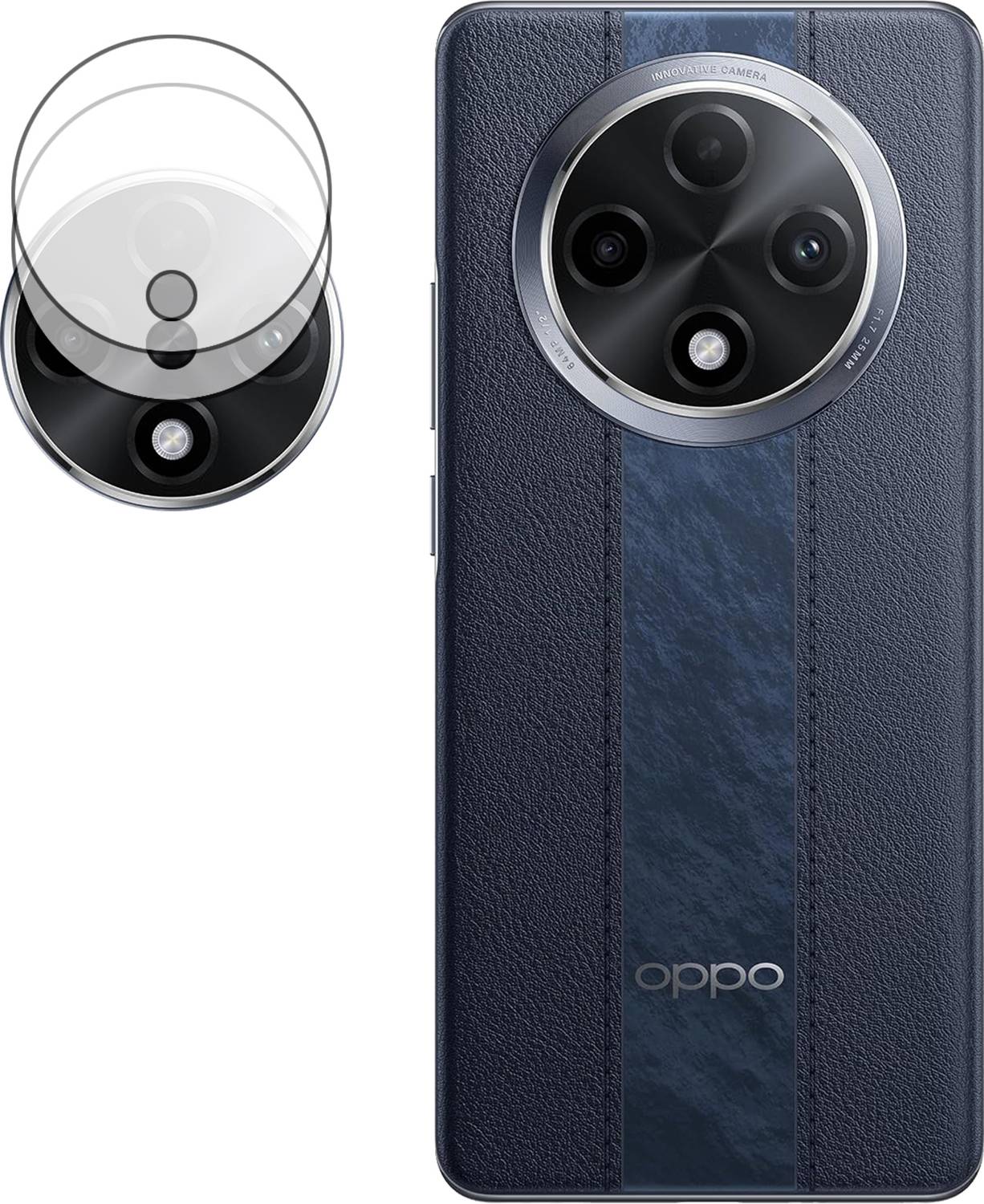 EJZATI Back Camera Lens Glass Protector for OPPO F27 PRO PLUS 5G
