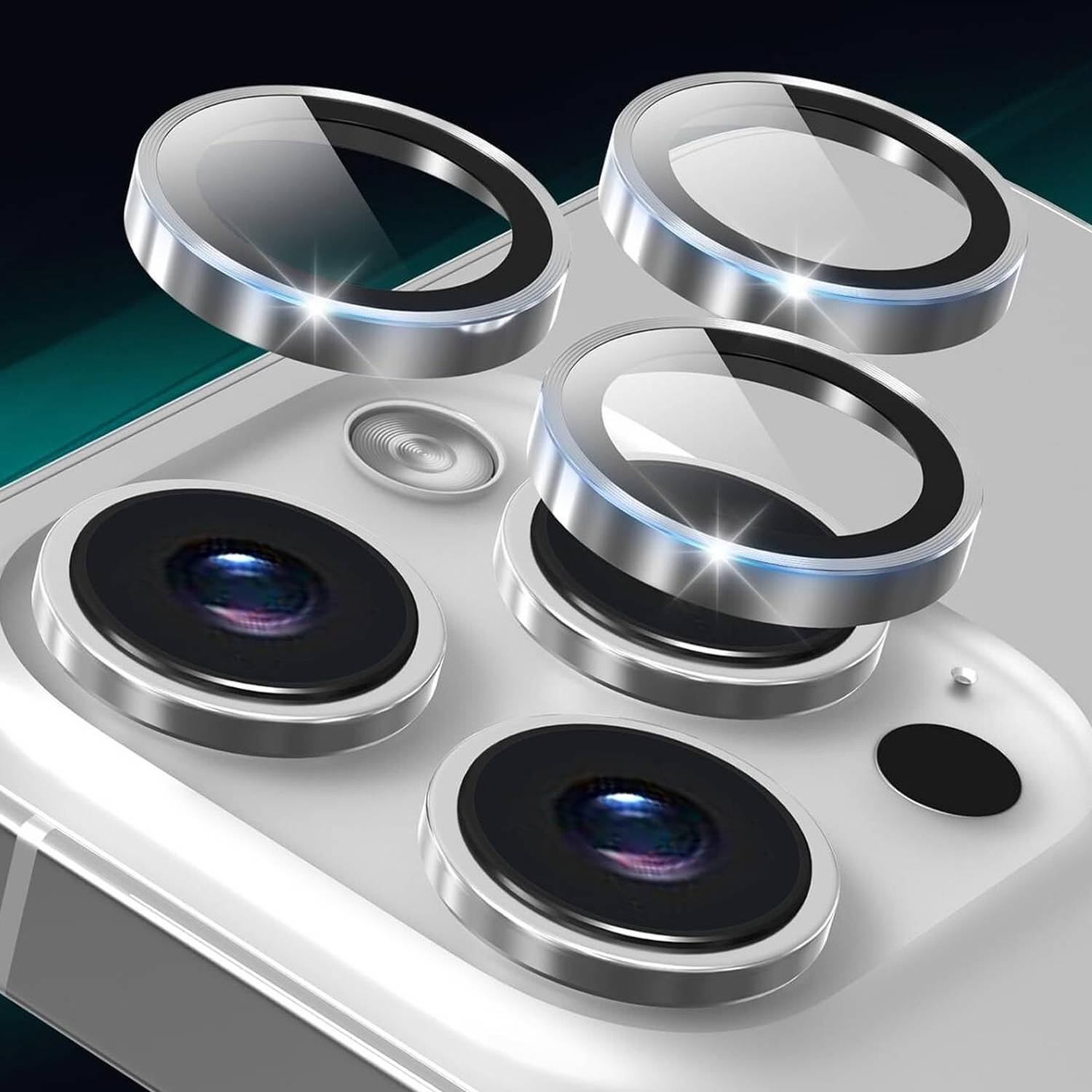 Amox Back Camera Lens Ring Guard Protector for Iphone 12 pro max, iphone 13/13mini