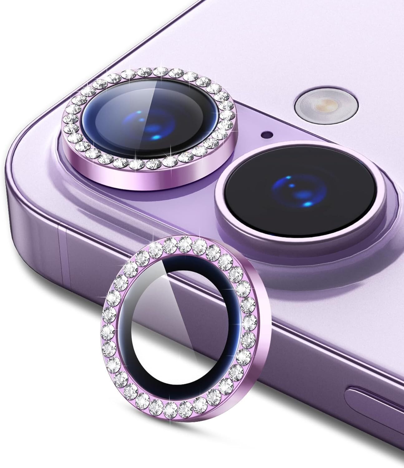 Image of CASENED Back Camera Lens Ring Guard Protector for Apple iPhone 17