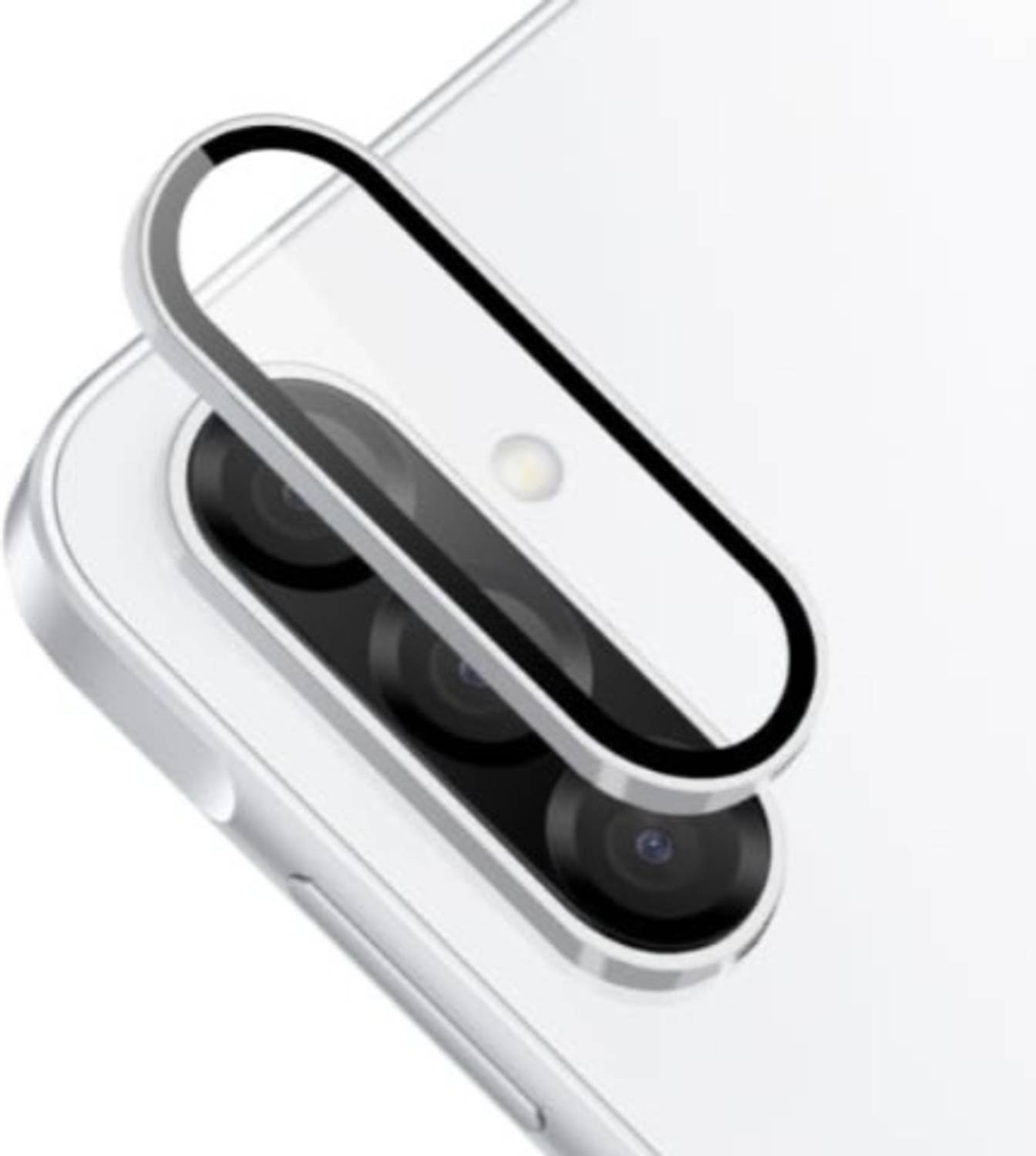 Astimi Back Camera Lens Ring Guard Protector for Samsung Galaxy A17 5G, Color - Silver