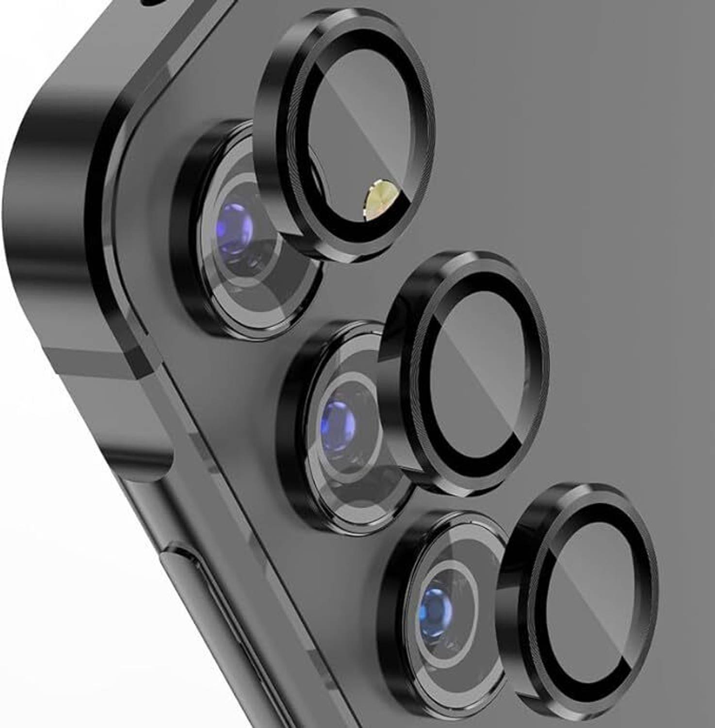 UNIKWORLD Back Camera Lens Ring Guard Protector for Samsung Galaxy A55 5G