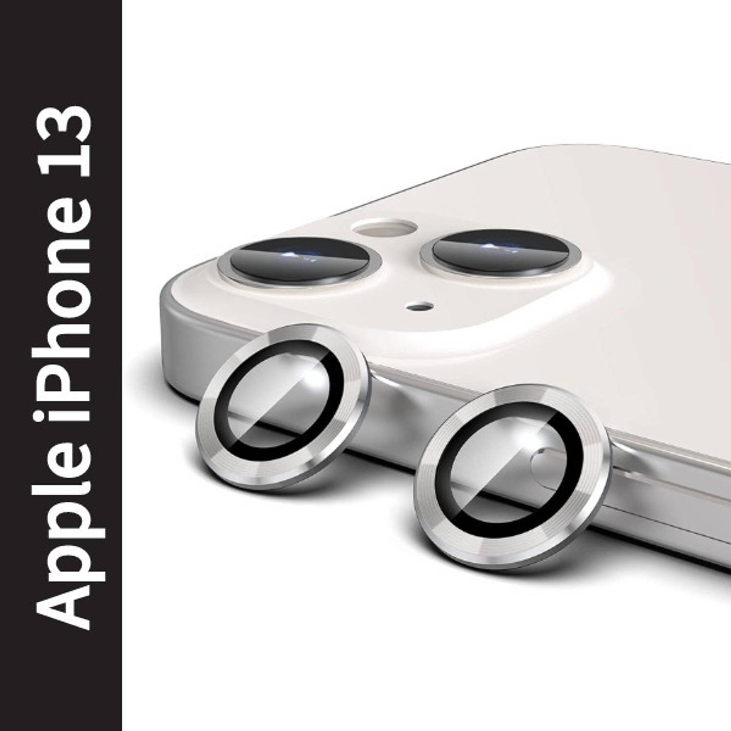 CaseKia Back Camera Lens Ring Guard Protector for iPhone 13