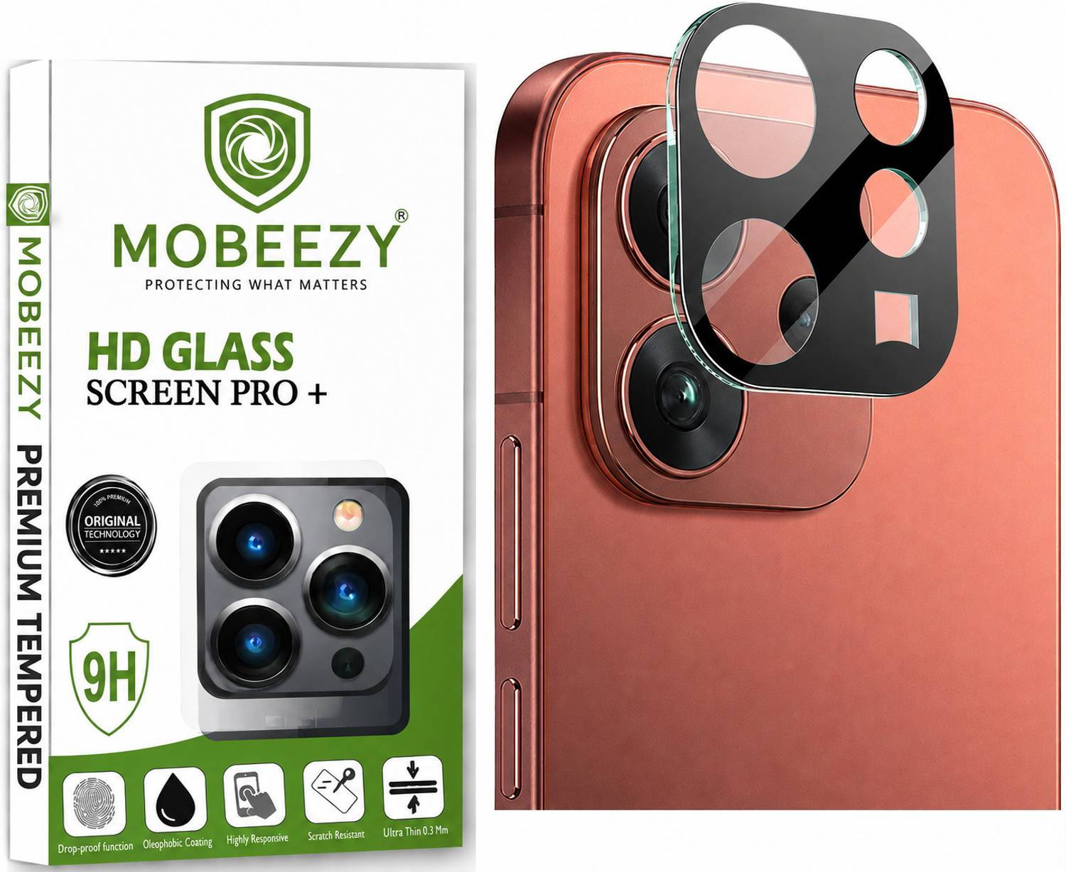 Mobeezy Back Camera Lens Ring Guard Protector for Vivo V70, Vivo V70 Elite, Camera Lens Glass Protector