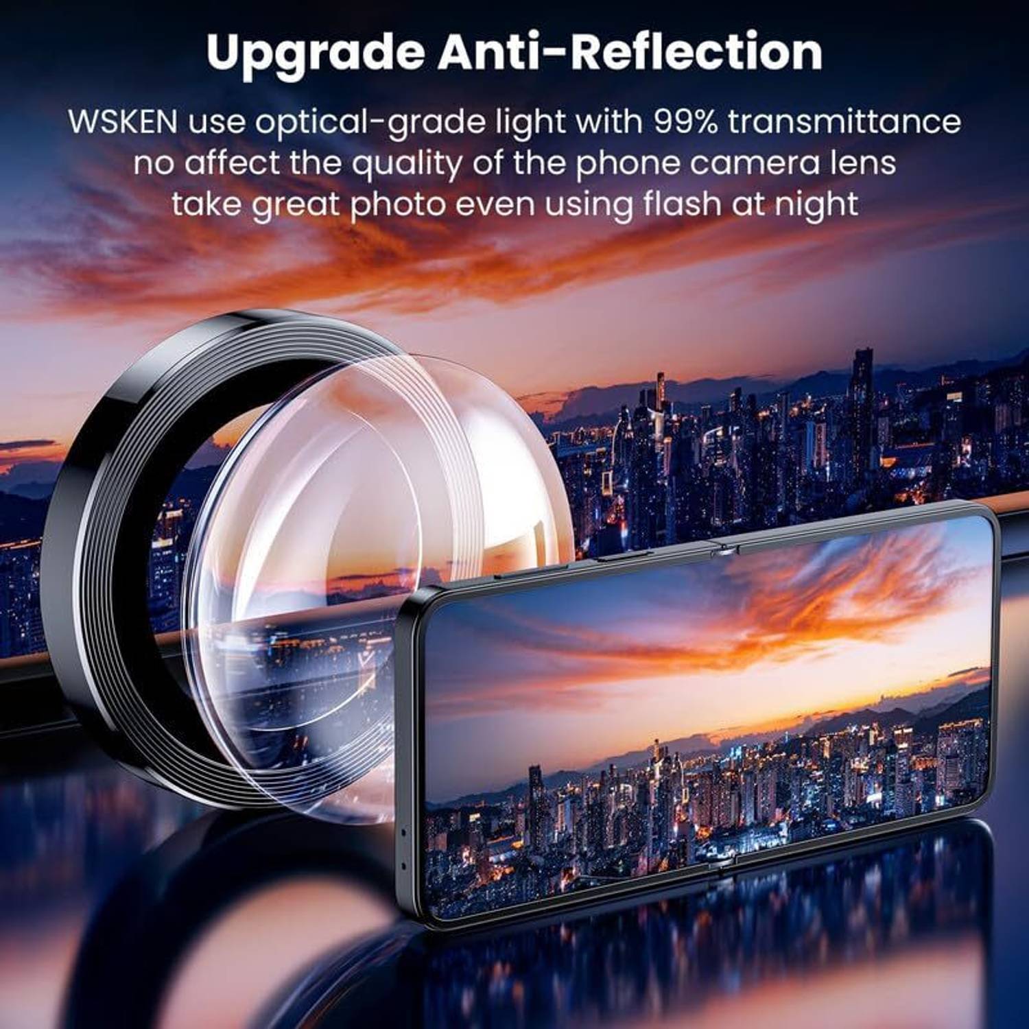 VALKAR Camera Lens Protector for OPPO Reno 16 5G Pack of 2 - Image 4
