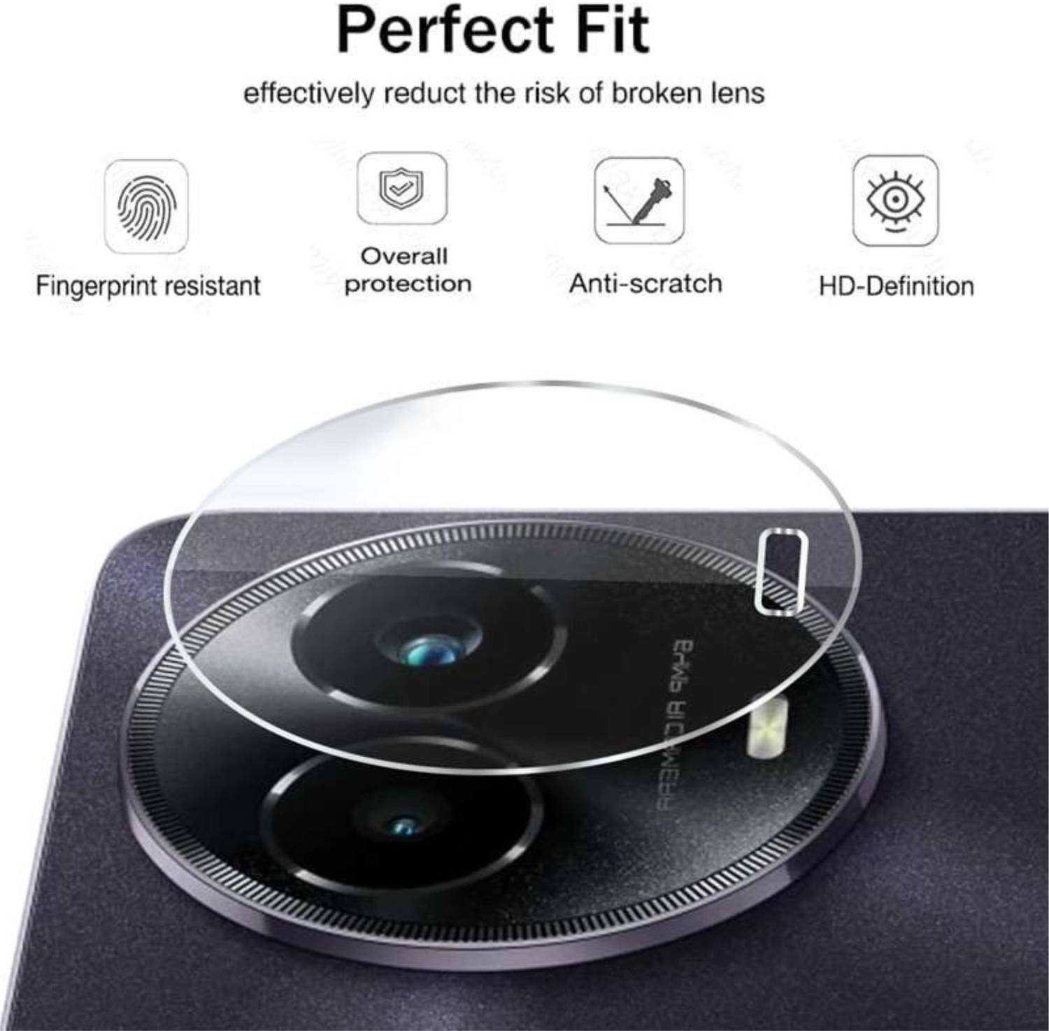 FINCH Back Camera Lens Glass Protector for Vivo T4x - Image 4