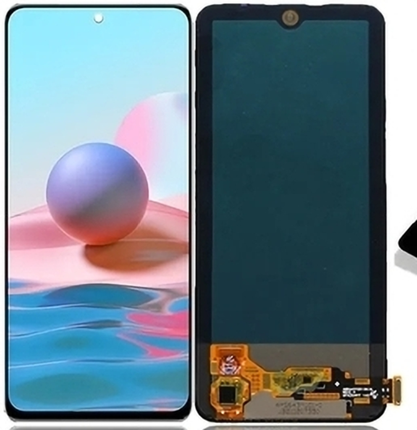 Image of SSP TELECOM IPS LCD Mobile Display for mi note 10 4g
