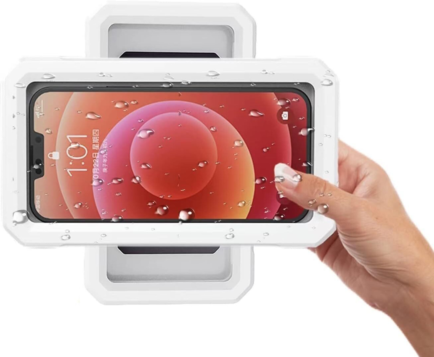 Image of BIRZAR WATERPROOF SHOWER PHONE HOLDER Mobile Holder
