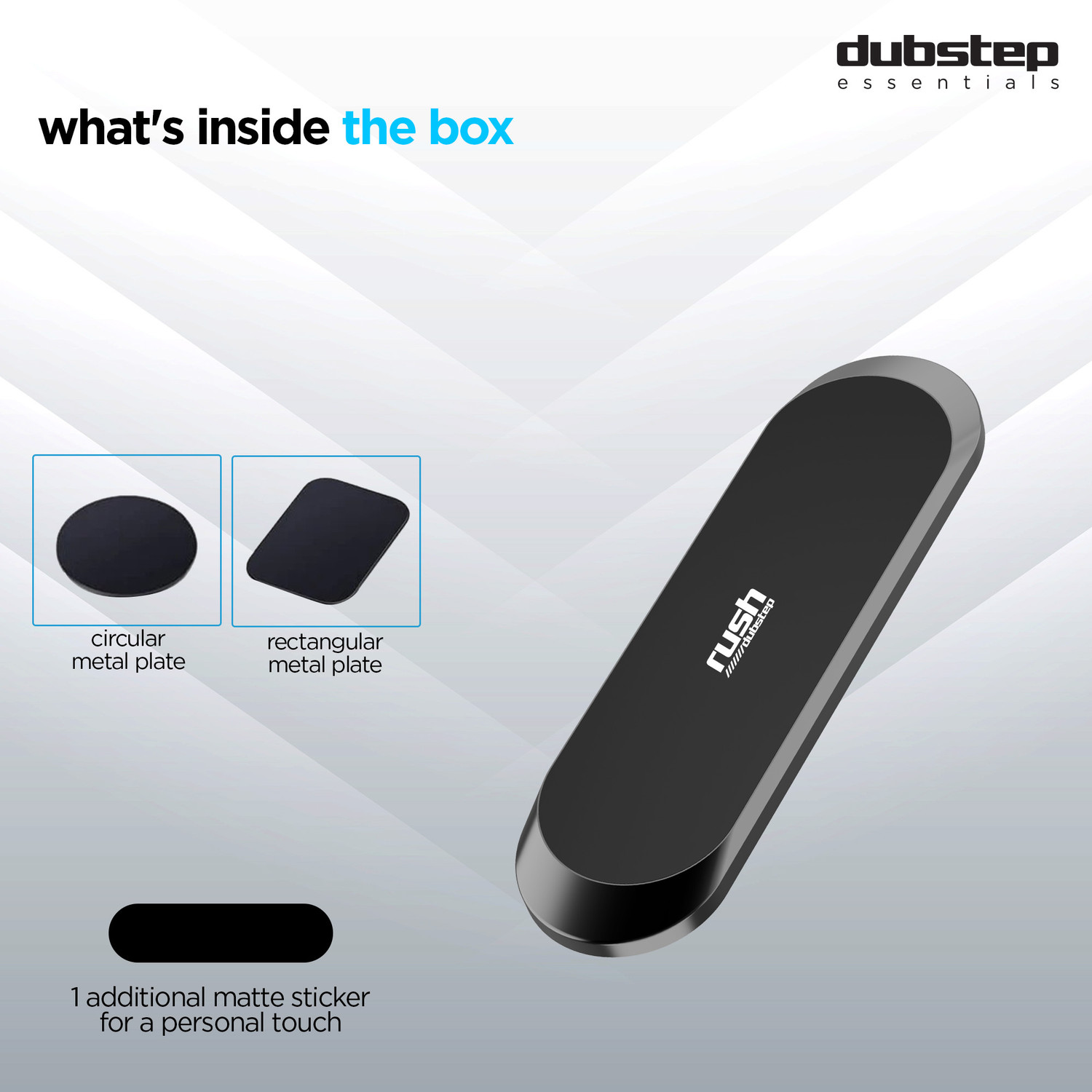 Image of Dubstep Rush X2 Non-Slip Flat Super Strong Magnetic Mobile Holder