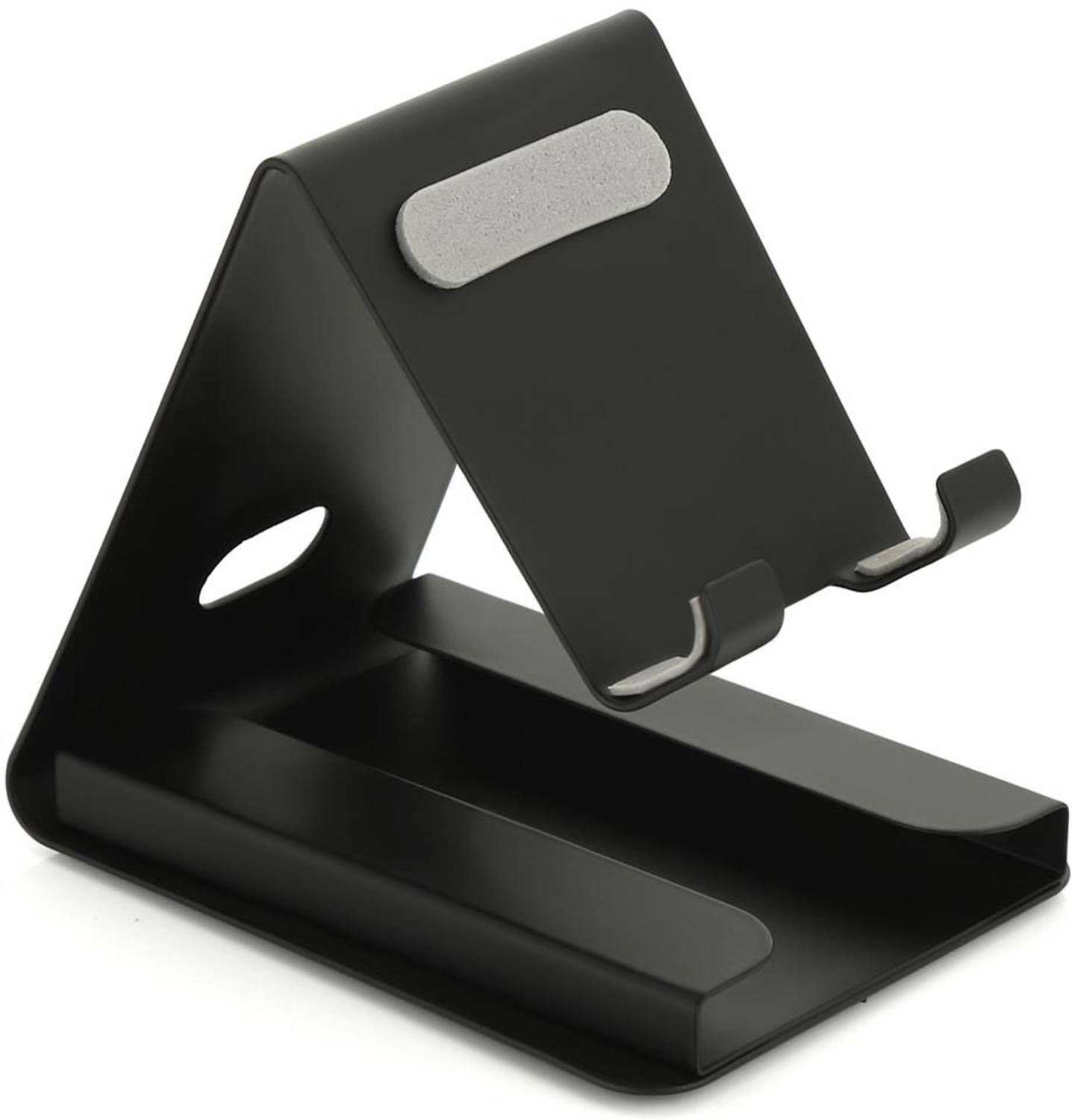 BLLUEX Metal Mobile Stand with Card Holder Slot Sturdy Aluminium Anti-Slip Desk Holder Mobile Holder
