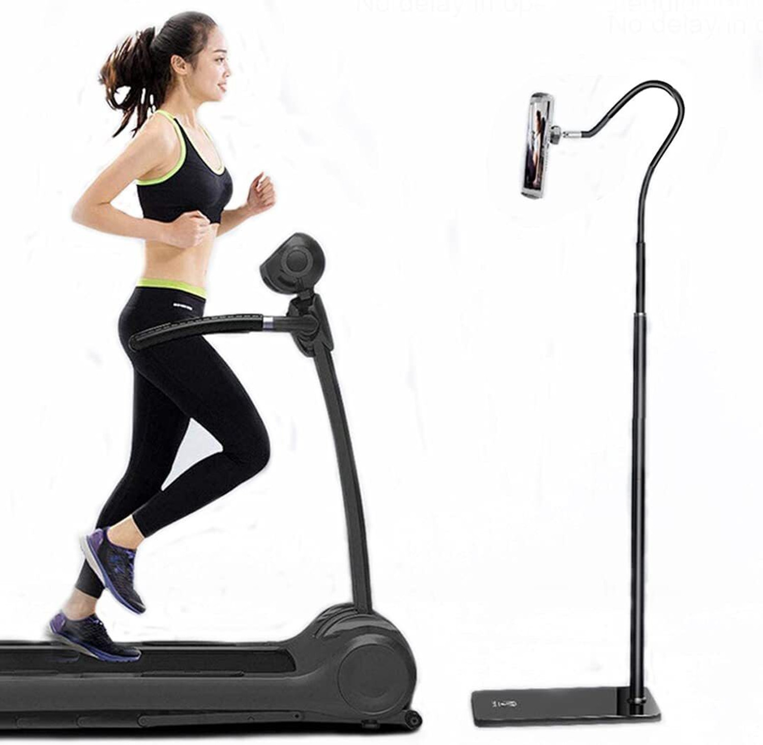 Image of Soopii Tablet Floor, Floor Stand, Adjustable & Strong Stable Base Stand Mobile Holder