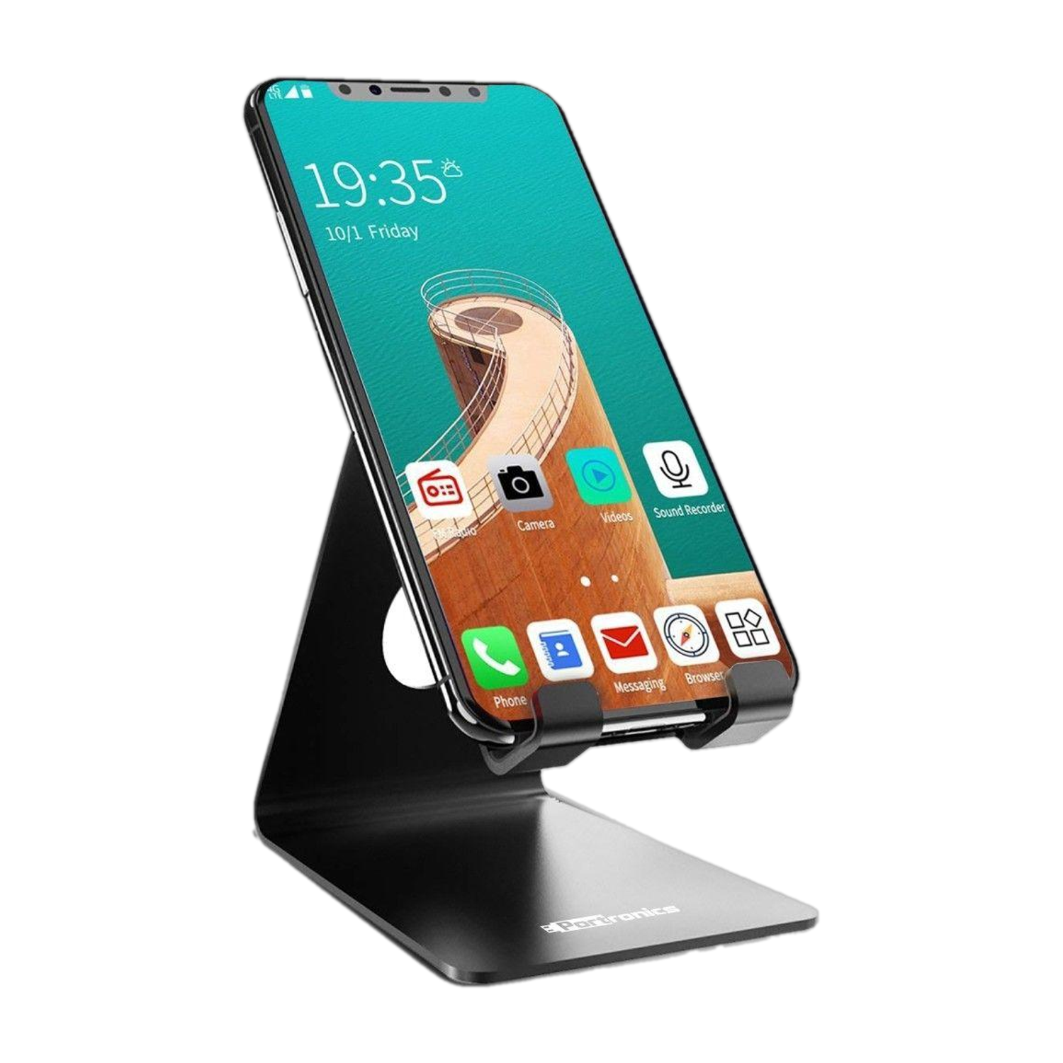 Portronics POR-122 MODESK Universal Mobile Holder Mobile Holder