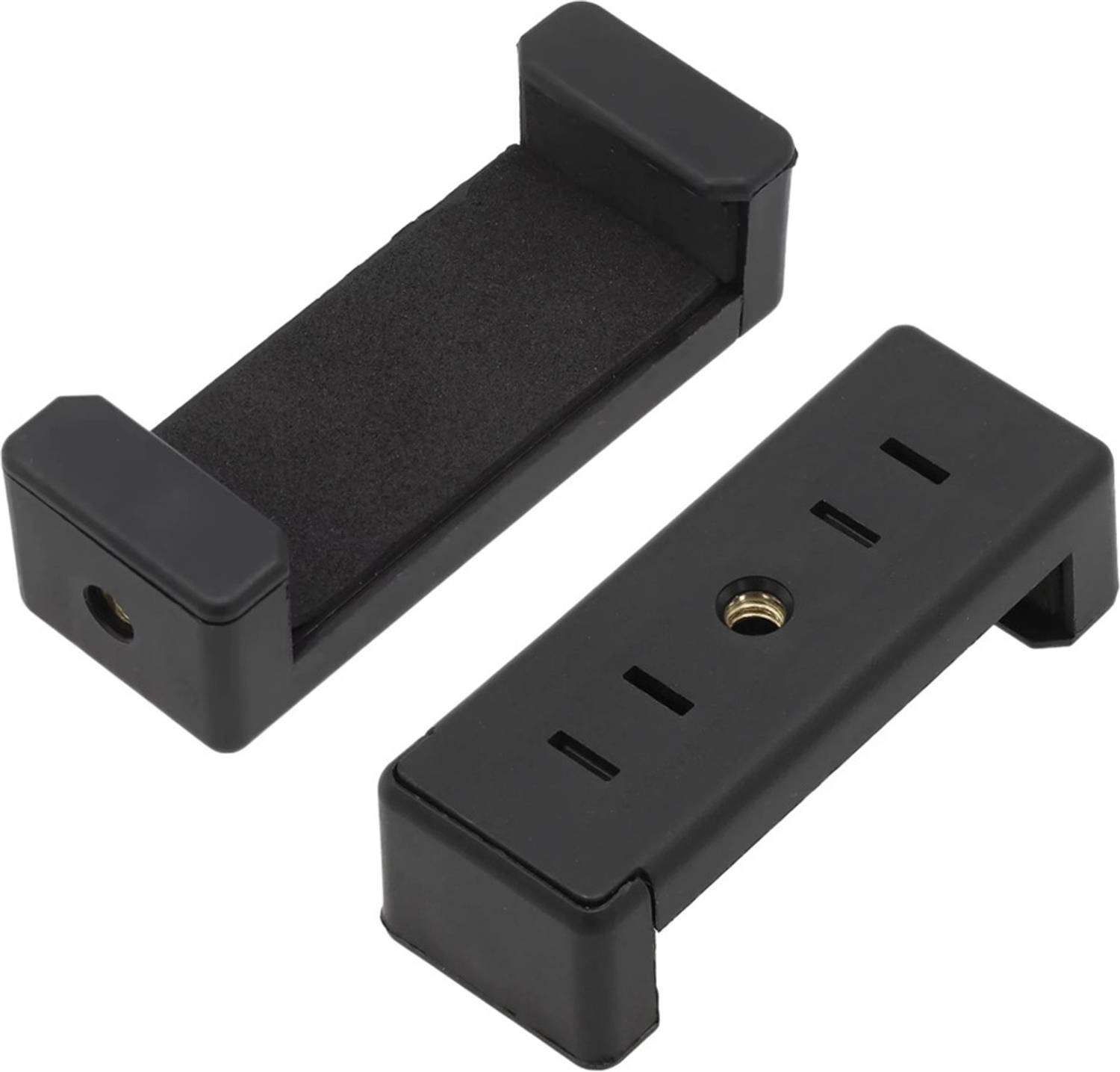 BROLAVIYA 2 Pack Mobile Phone Holder Mount with 1/4" Screw Mobile Holder