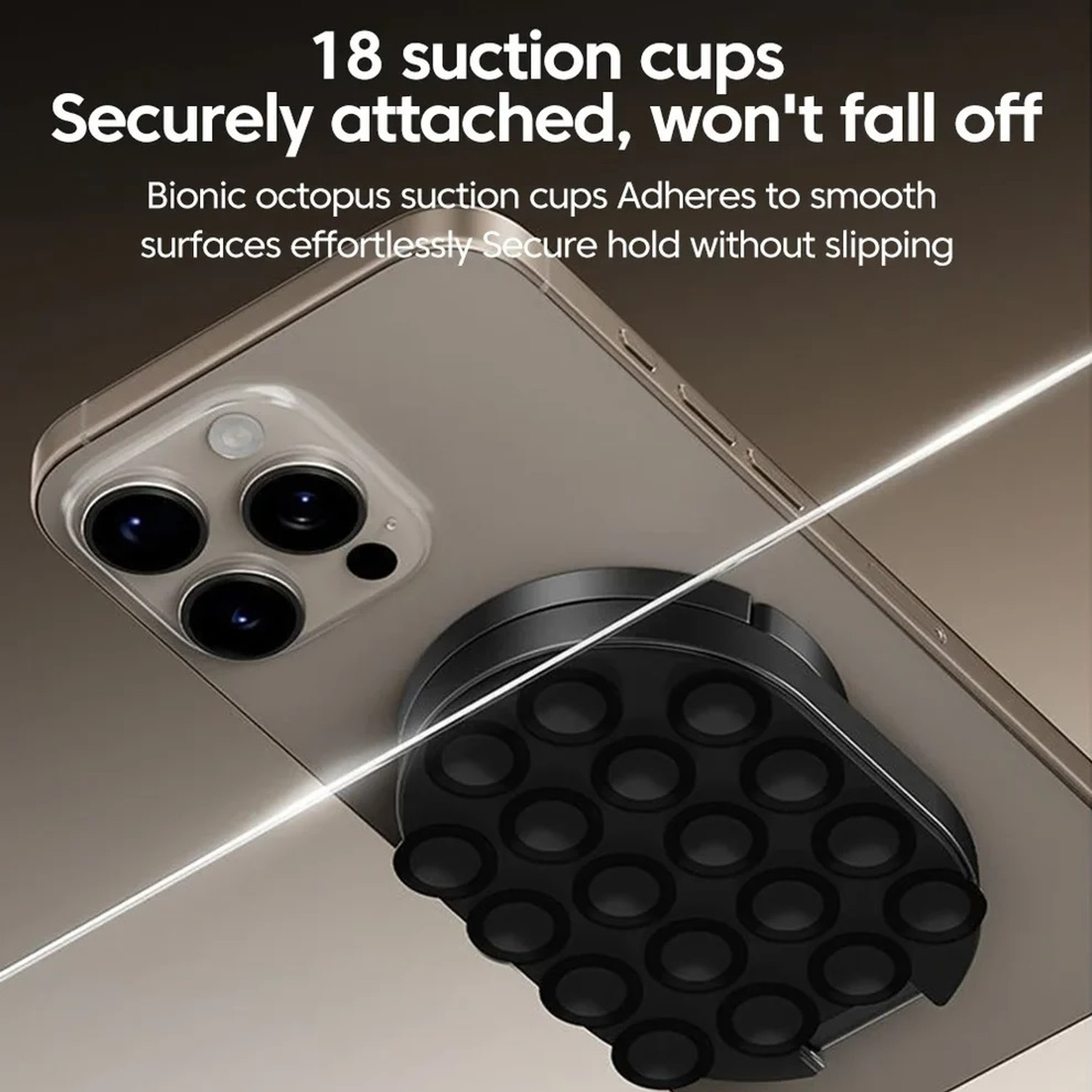 Image of X9X 3 IN 1 MagSafe Phone Mount Portable Suction Cup Stand Mobile Holder