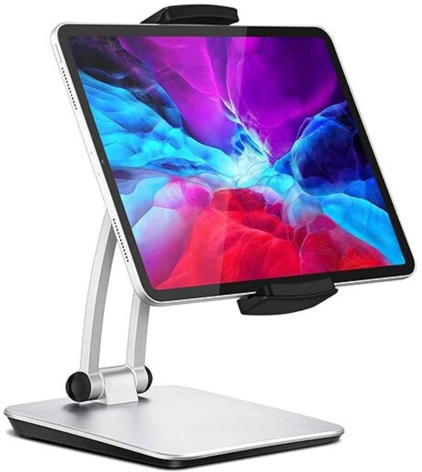 AirSound Foldable Professional Tablet & Mobile Stand Holder with 360° Swivel Mobile Holder