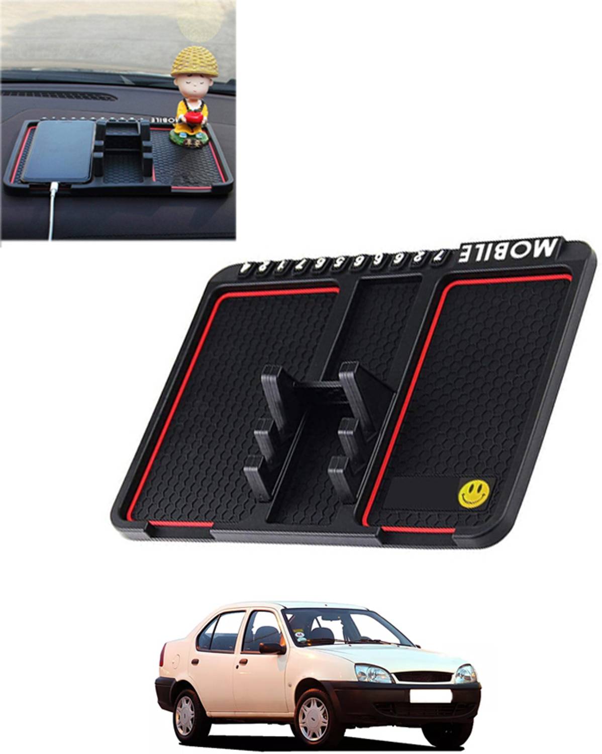 monolive Car Mobile Holder for Anti-slip