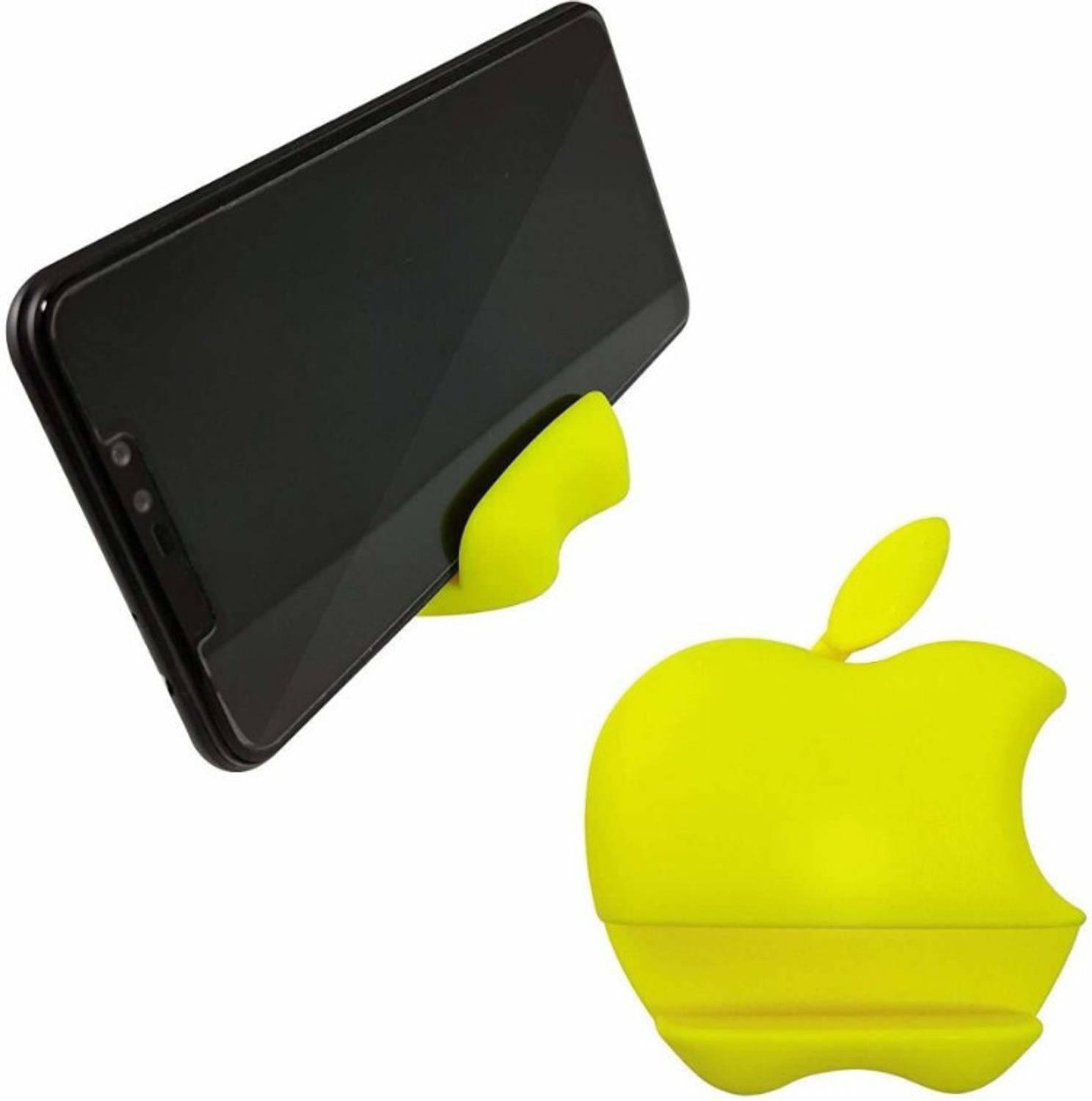 APH PRIME APPLE SHAPE DESKTOP MOBILE STAND FOR ALL SMART PHONE HOLDER, Phone Mobile Holder Mobile Holder