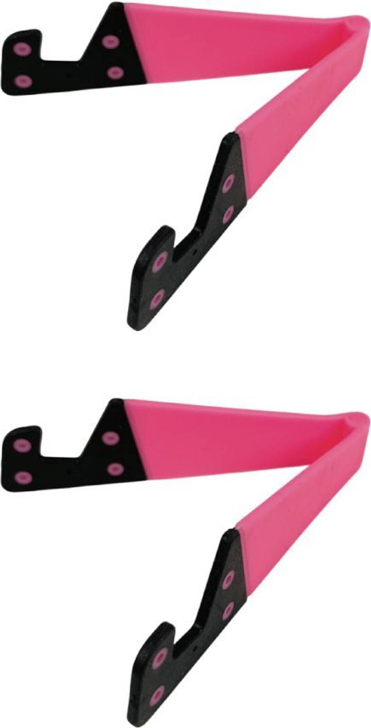 PHONE ANTICS Foldable V-Shaped Mobile Stand Pack of 2 Phone Holder for Video Calls,Navigation Mobile Holder