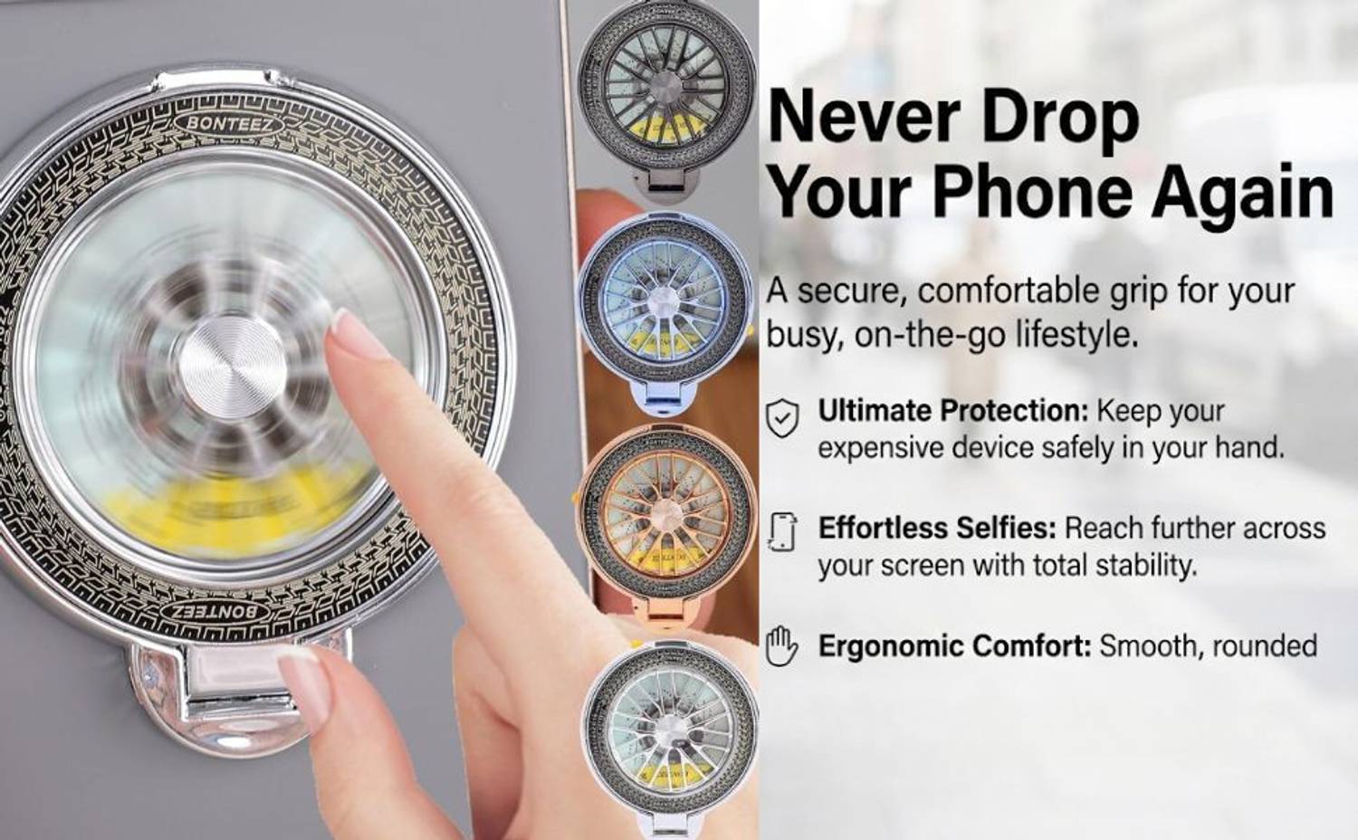 Redclip 360° Rotating Mobile Phone Holder - Image 3