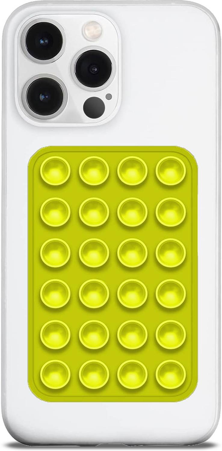 Bold Byte Suction Phone Case, Anti Slip Silicon Sticky Pad Phonefor Selfies and Videos Mobile Holder
