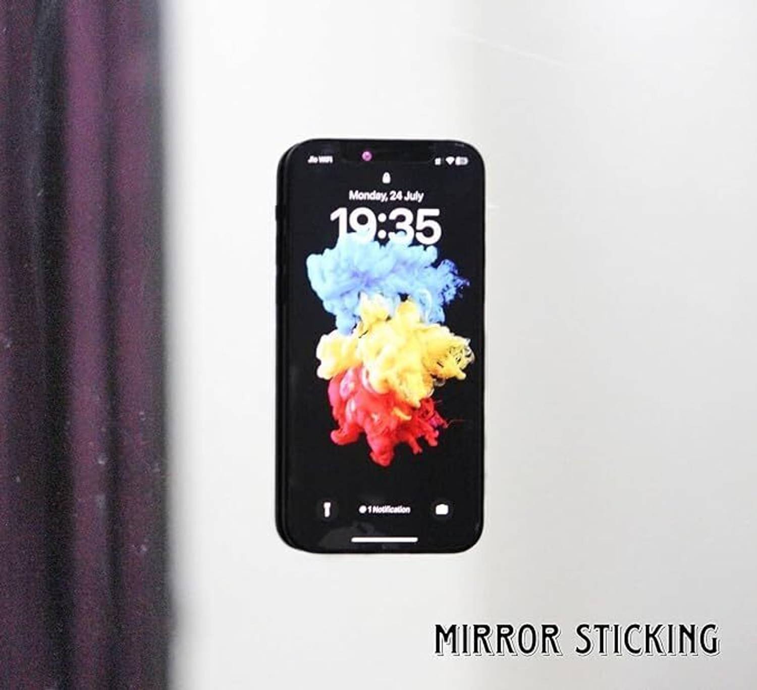 Perfect Phone Suction Sticker Mobile Holder - Image 3