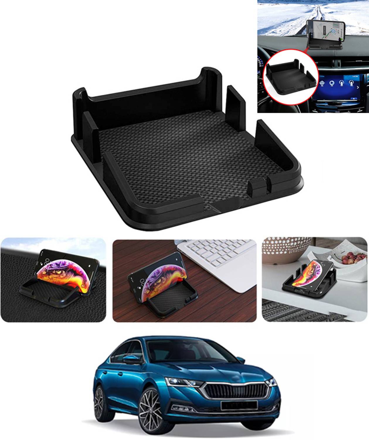 RKPSP Car Mobile Holder for Dashboard