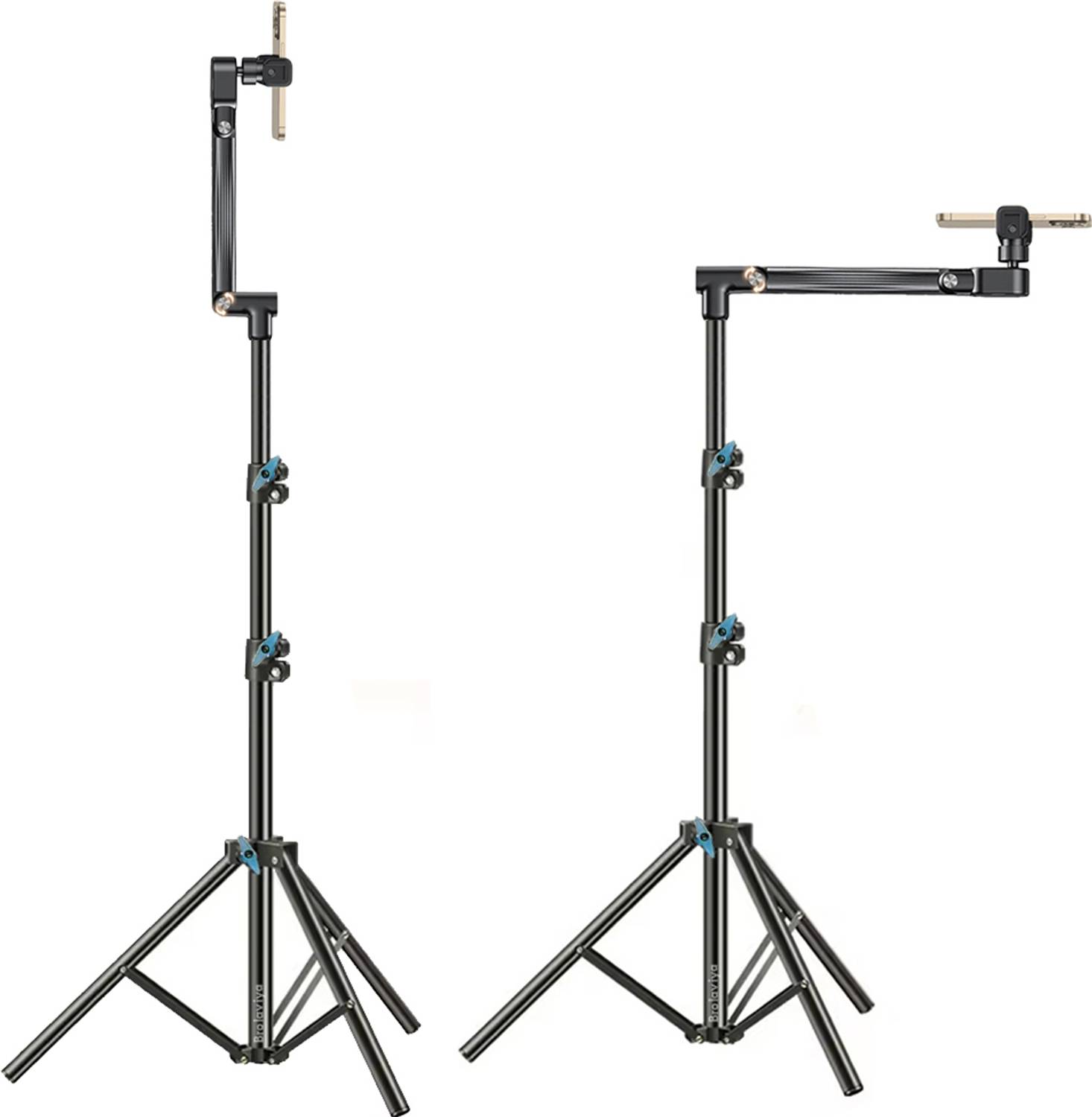 BROLAVIYA Multi-Direction Floor Mobile Stand Fit For most of All Device Tripod