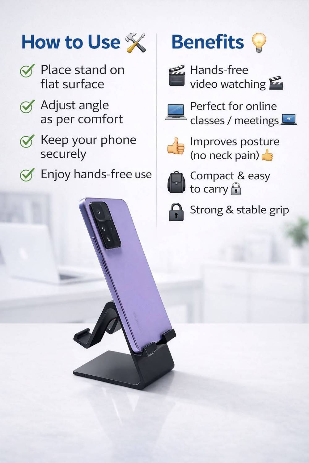 SONAESSENTIAL MH-001-BLK Mobile Holder - Image 2