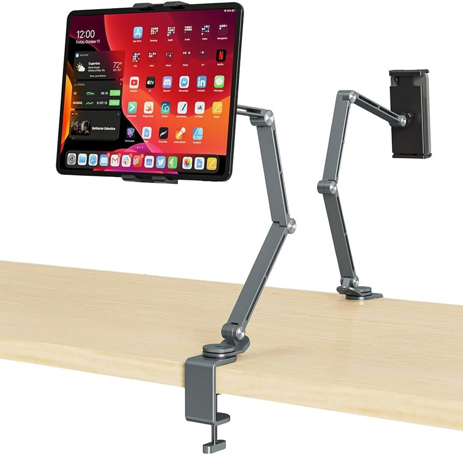 Image of Zorbes Rotatable Desk Phone Tablet Holder Mobile Holder