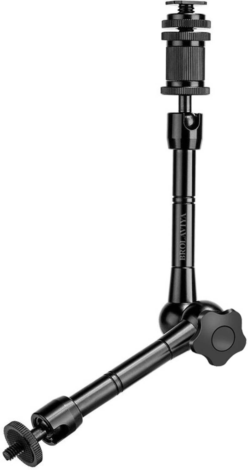BROLAVIYA Adjustable Magic Articulating arm for DSLR Camera, LED Lights Mobile Holder