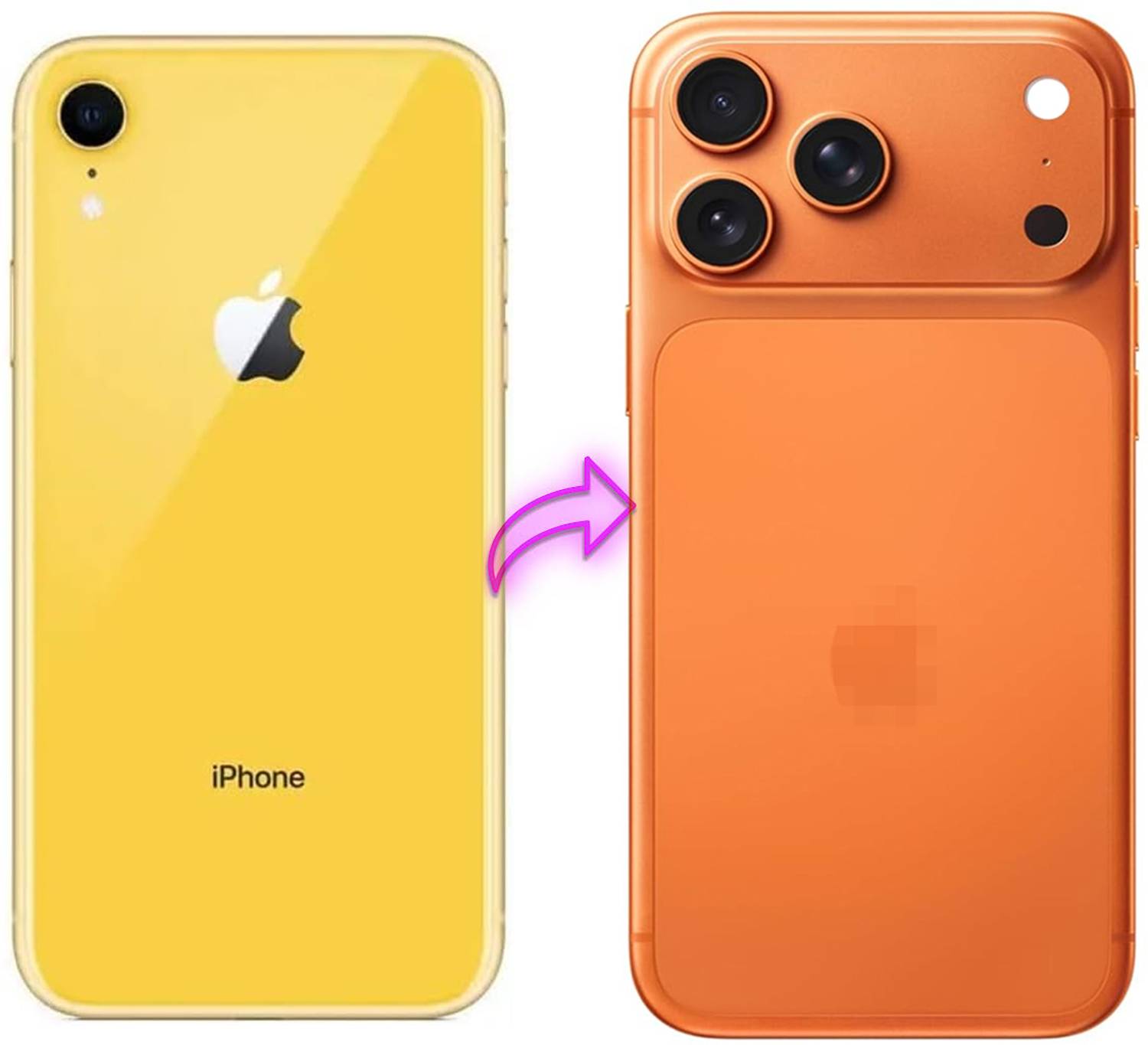 iPhone17pro 128GBカスタムデザイン（iPhone XR） Nizix iPhone XR to 17 Pro Converter – Complete Housing Panel with