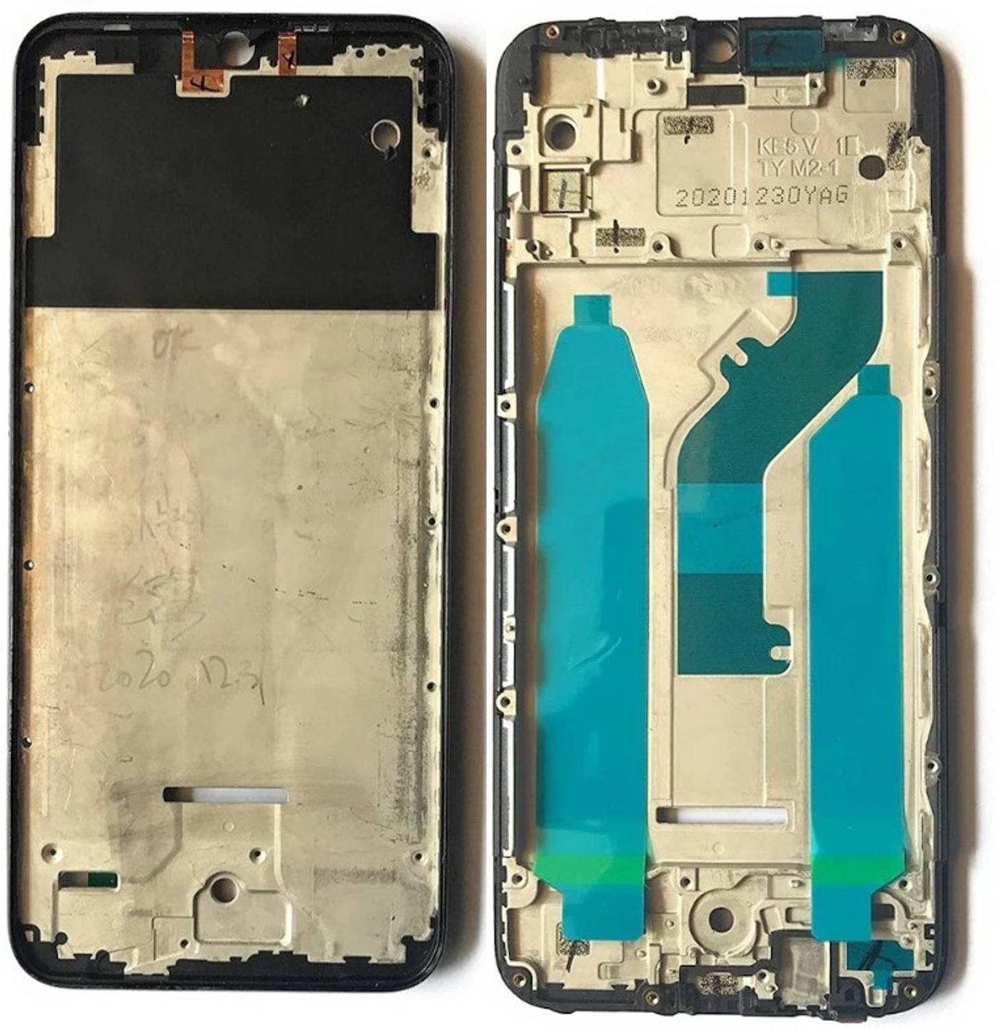 KezeMize Tecno Spark Go 2020 (100% Original Front Housing LCD Frame) Front Panel