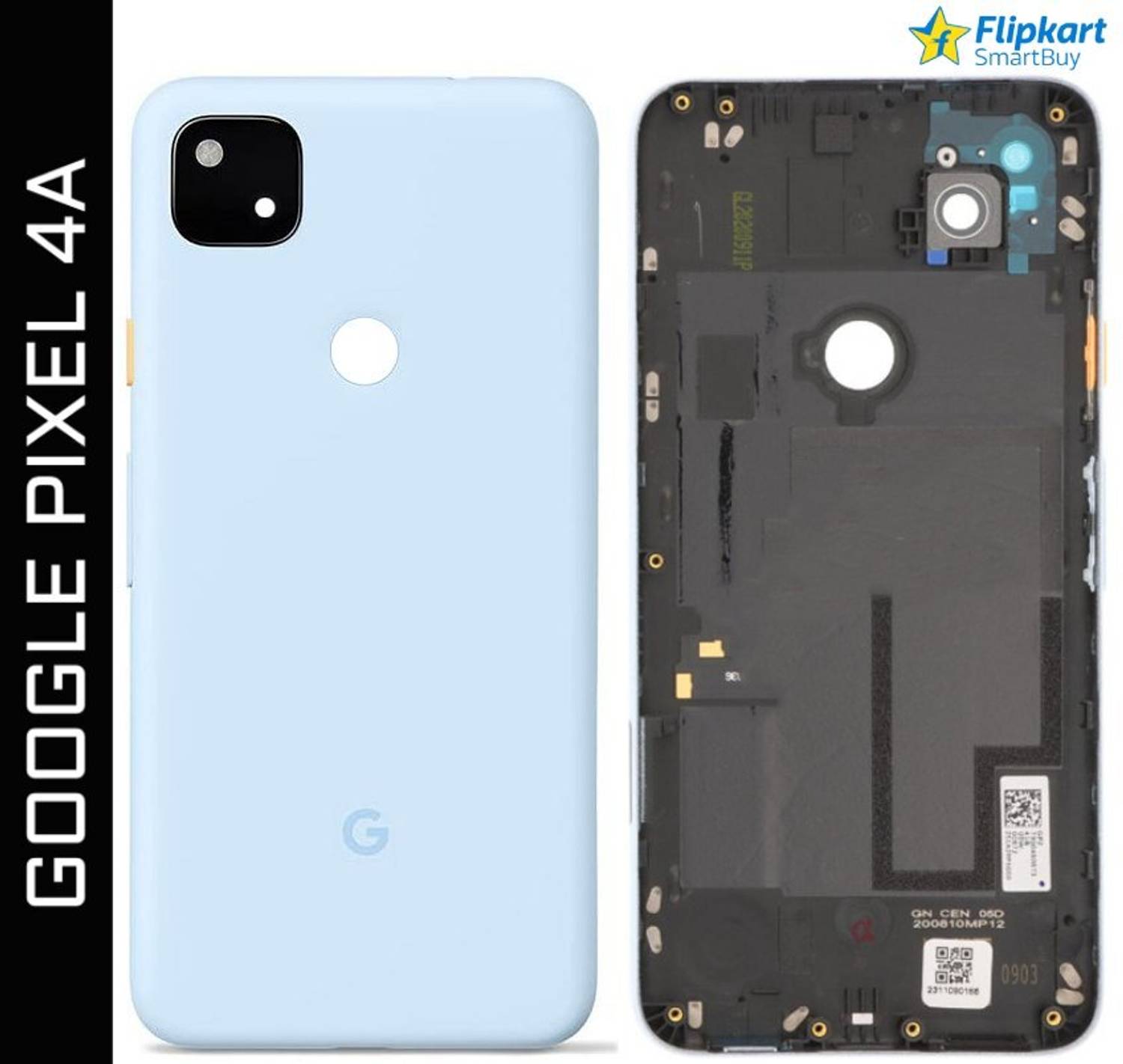 Flipkart SmartBuy Google Pixel 4A (with Proper Logo) (Back Battery