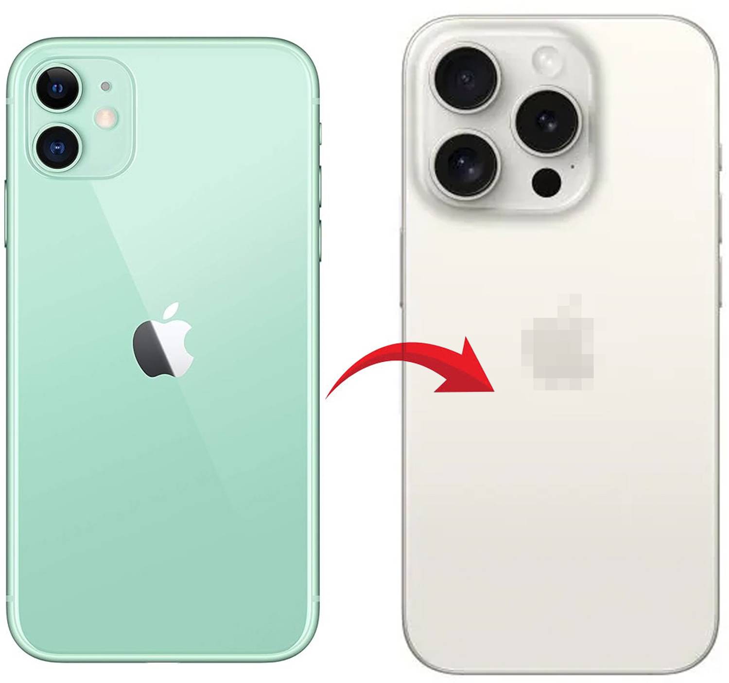Nizix iPhone 11 To iPhone 15 Pro Full Body Housing Converter Kit